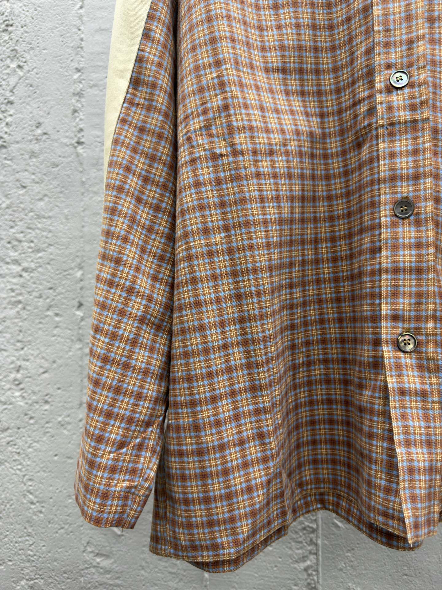Acne Studios 拼接格纹长袖衬衫 6