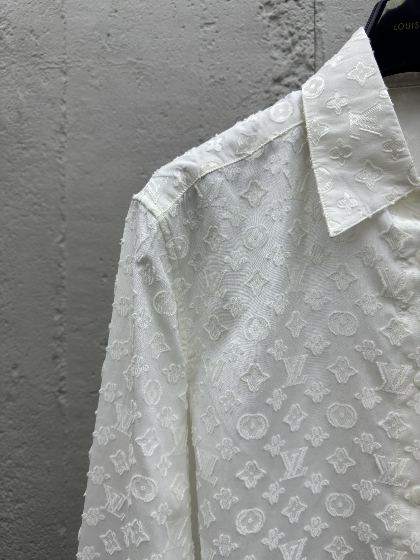 LOUIS VUITTON 提花满印衬衫 4