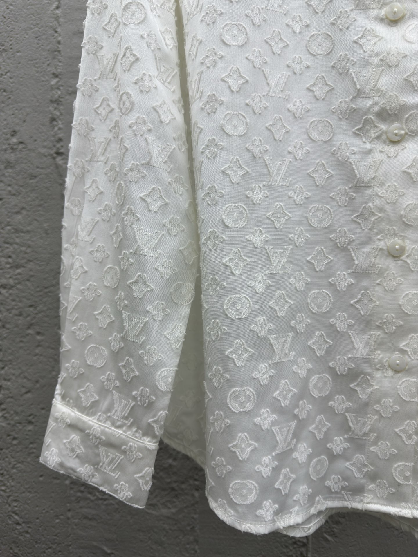 LOUIS VUITTON 提花满印衬衫 6
