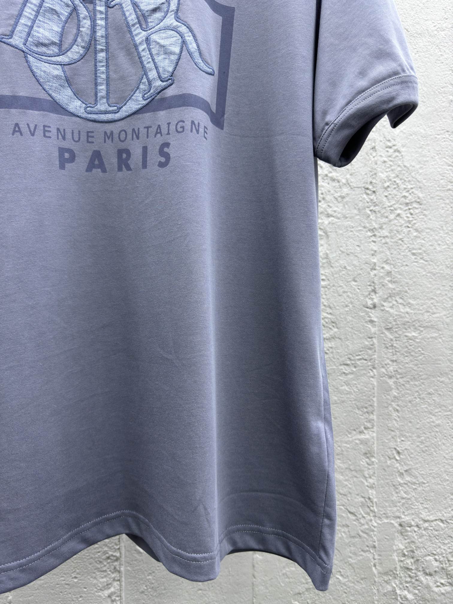 DIOR 24SS Charm标志印花刺绣T恤短袖 7
