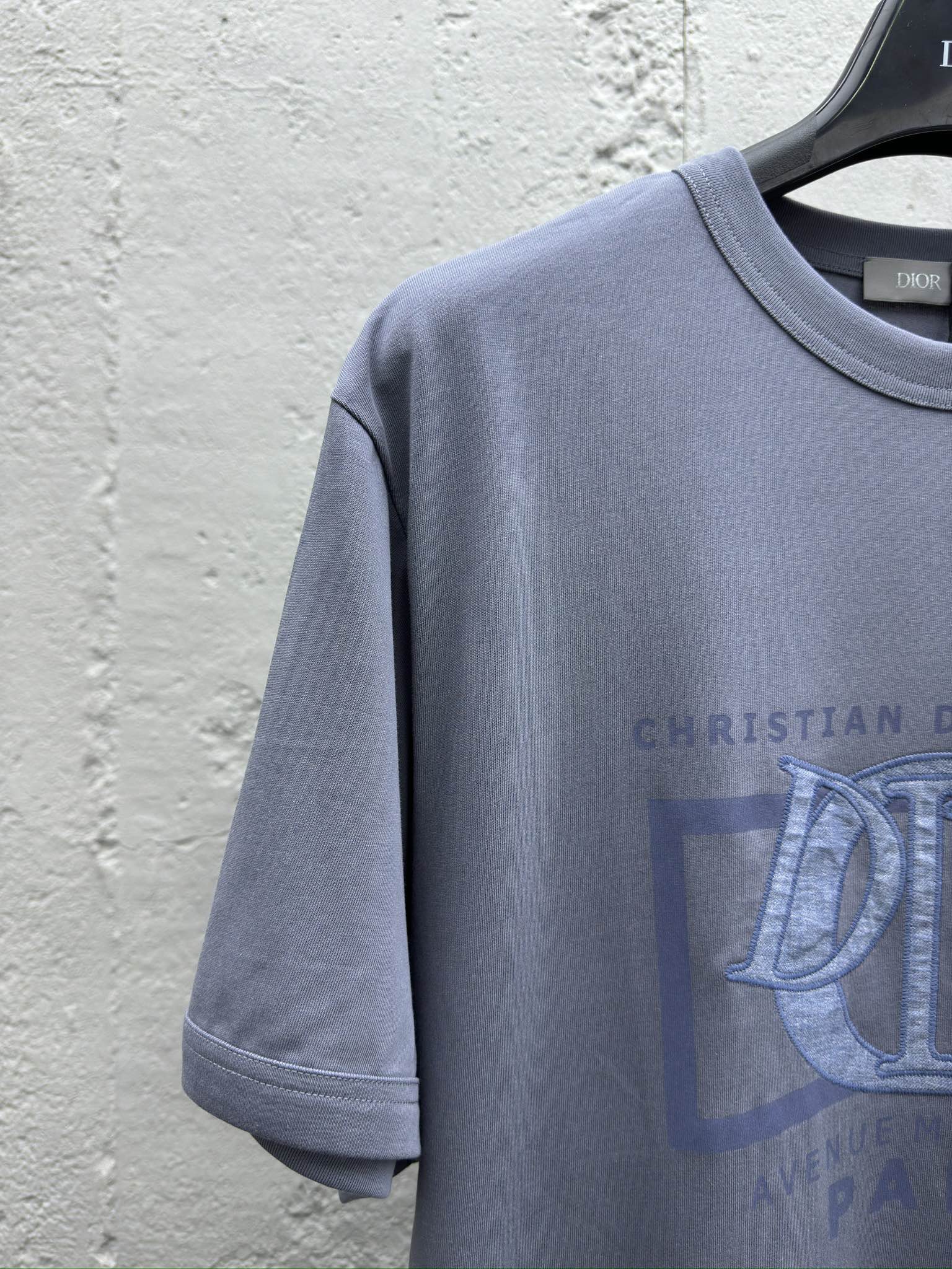 DIOR 24SS Charm标志印花刺绣T恤短袖 4