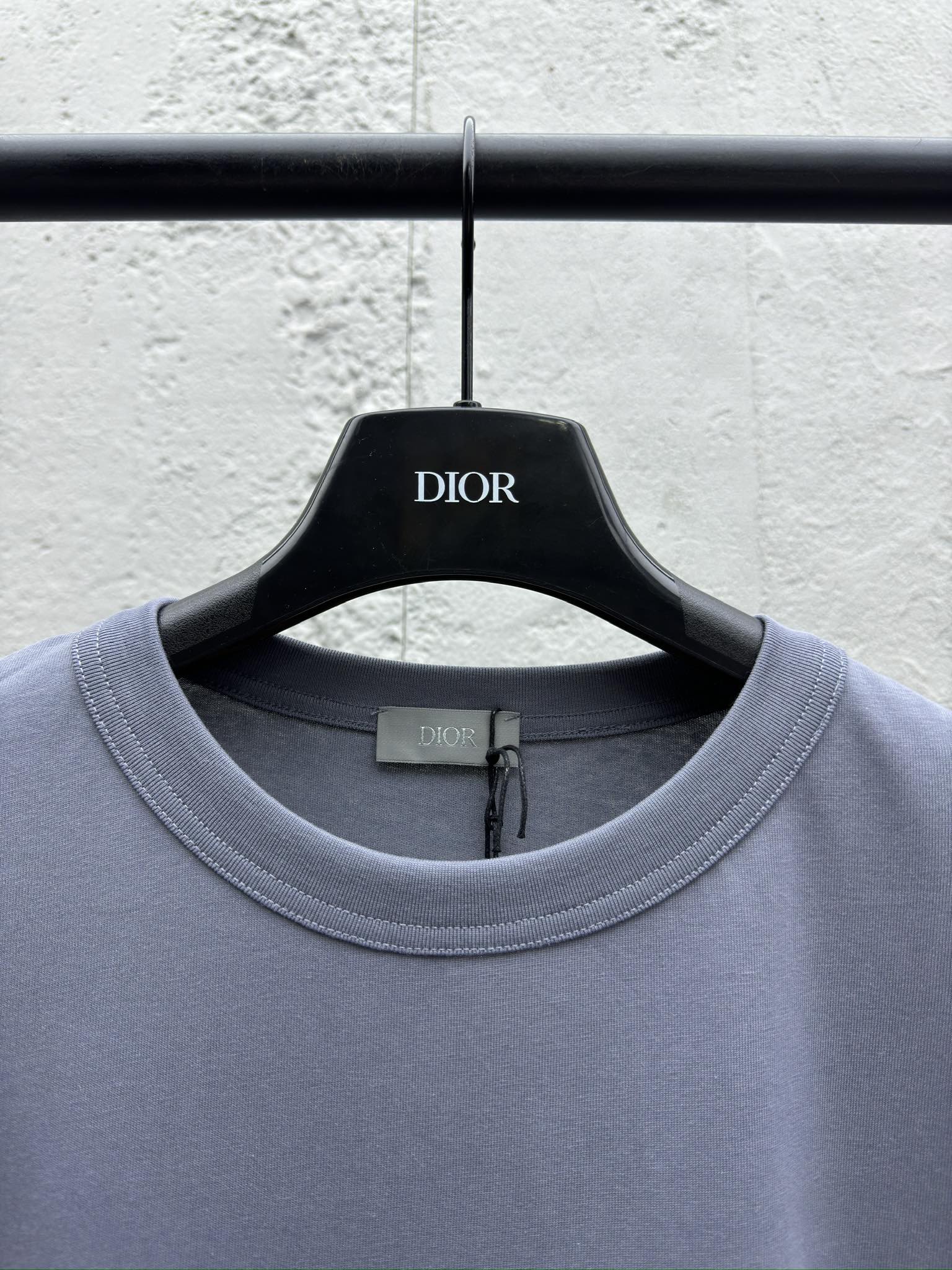 DIOR 24SS Charm标志印花刺绣T恤短袖 3
