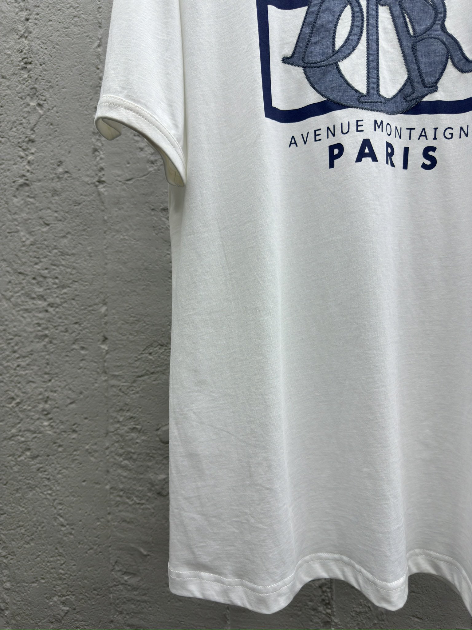 DIOR 24SS Charm标志印花刺绣T恤短袖 6