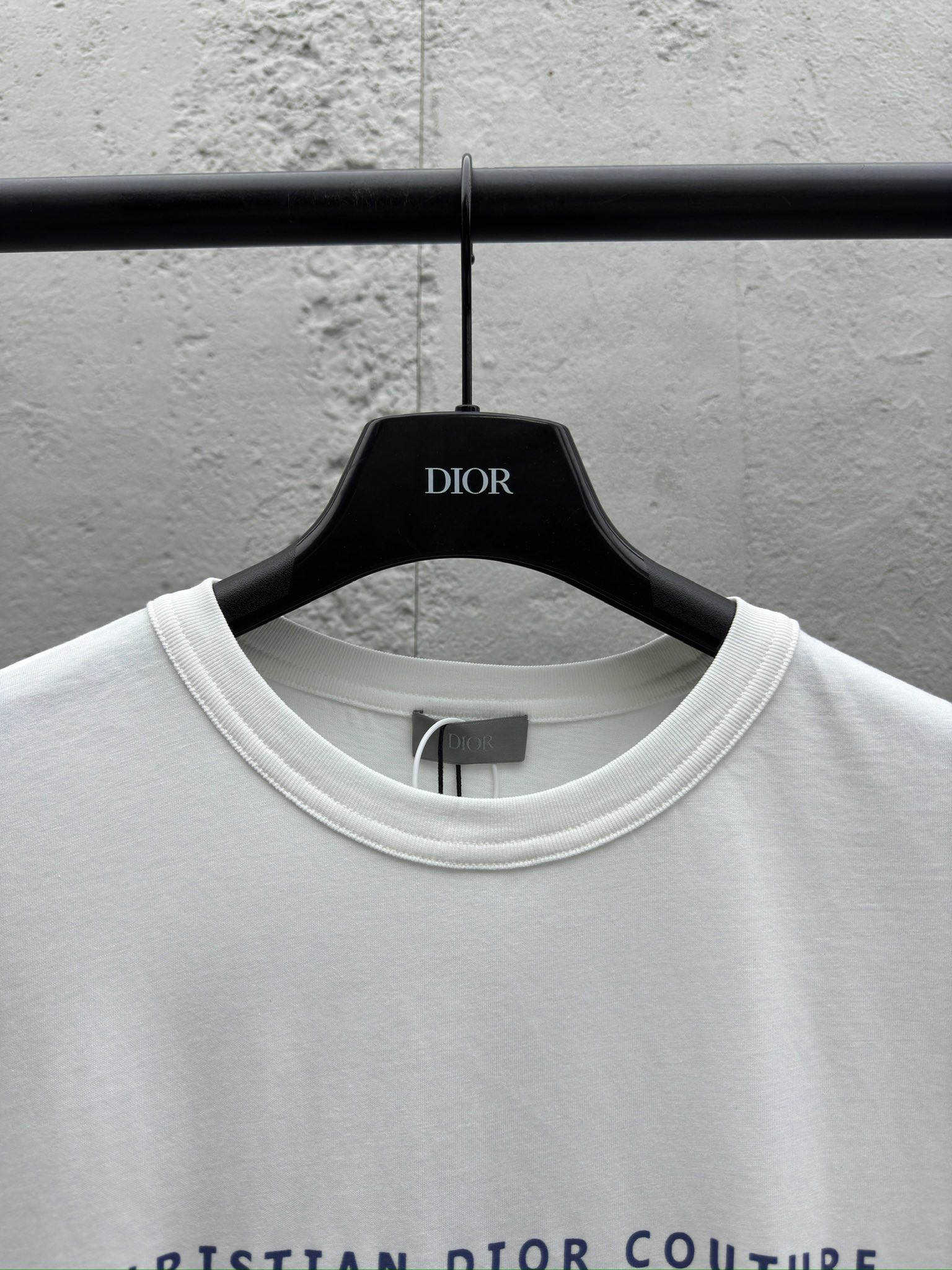 DIOR 24SS Charm标志印花刺绣T恤短袖 3