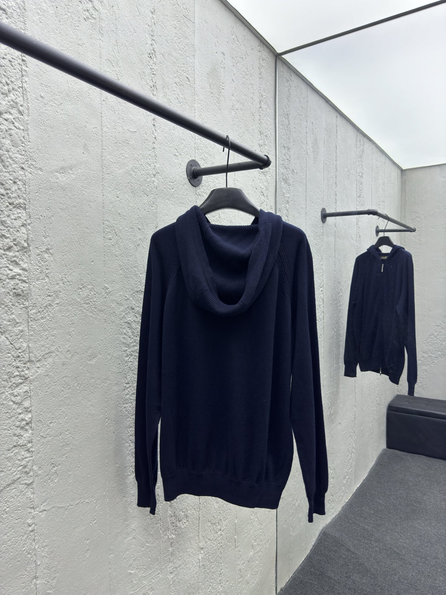 诺悠翩雅 Loro Piana 高定设计师遮阳帽帽子 #35440BBB 2