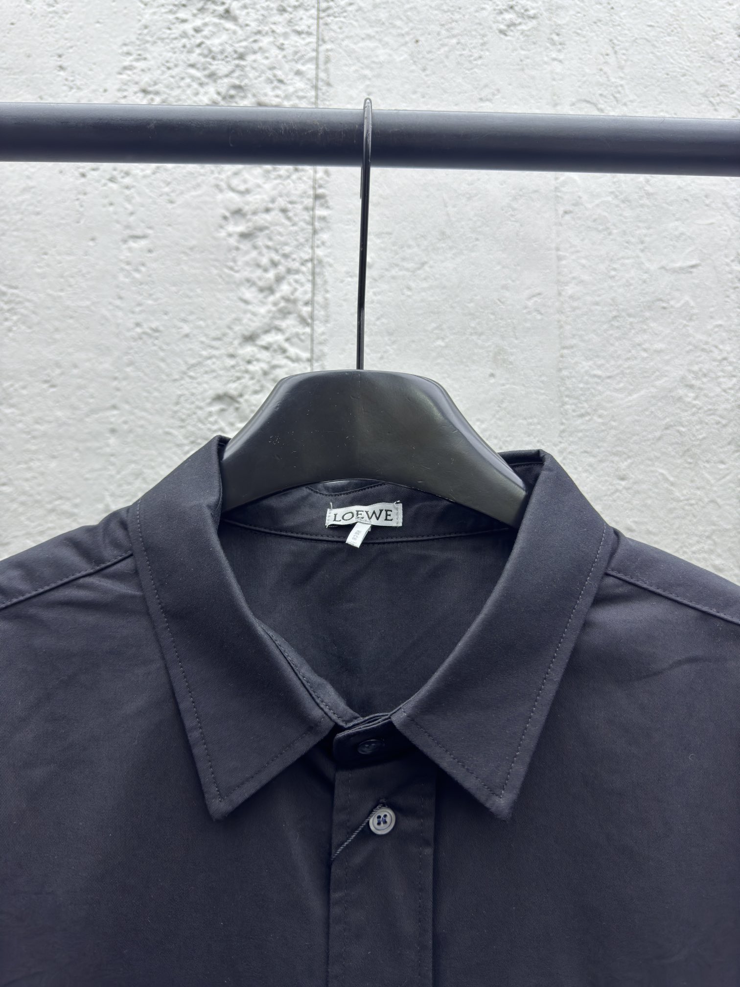 LOEWE 胸前贴布绣花衬衫 3