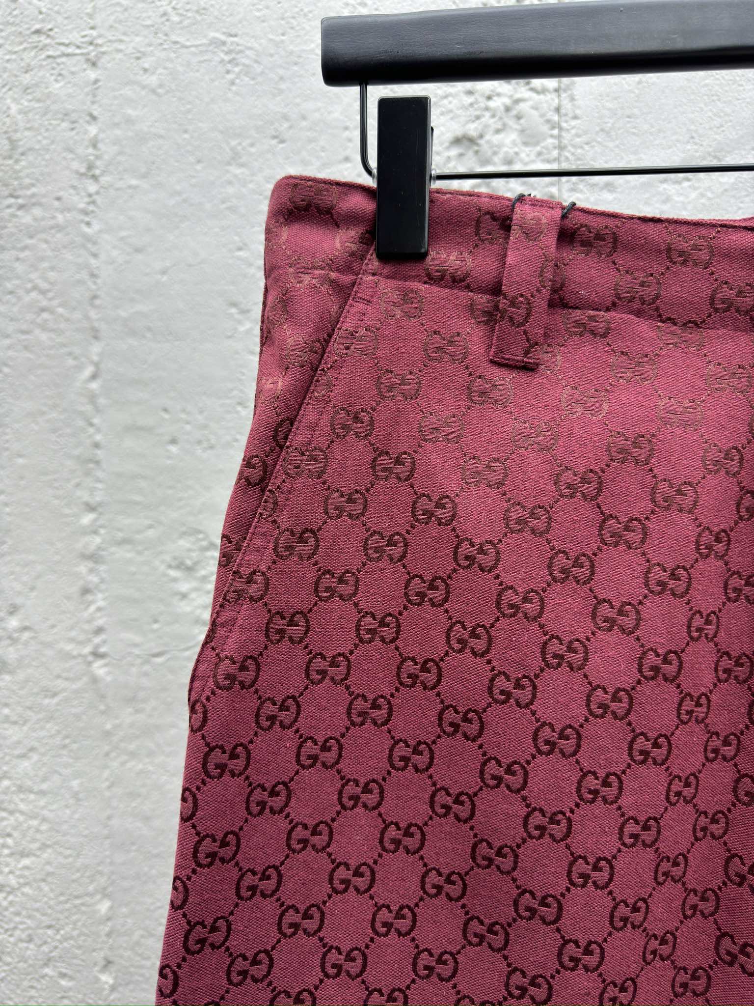 GUCCI 满印老花短裤 4