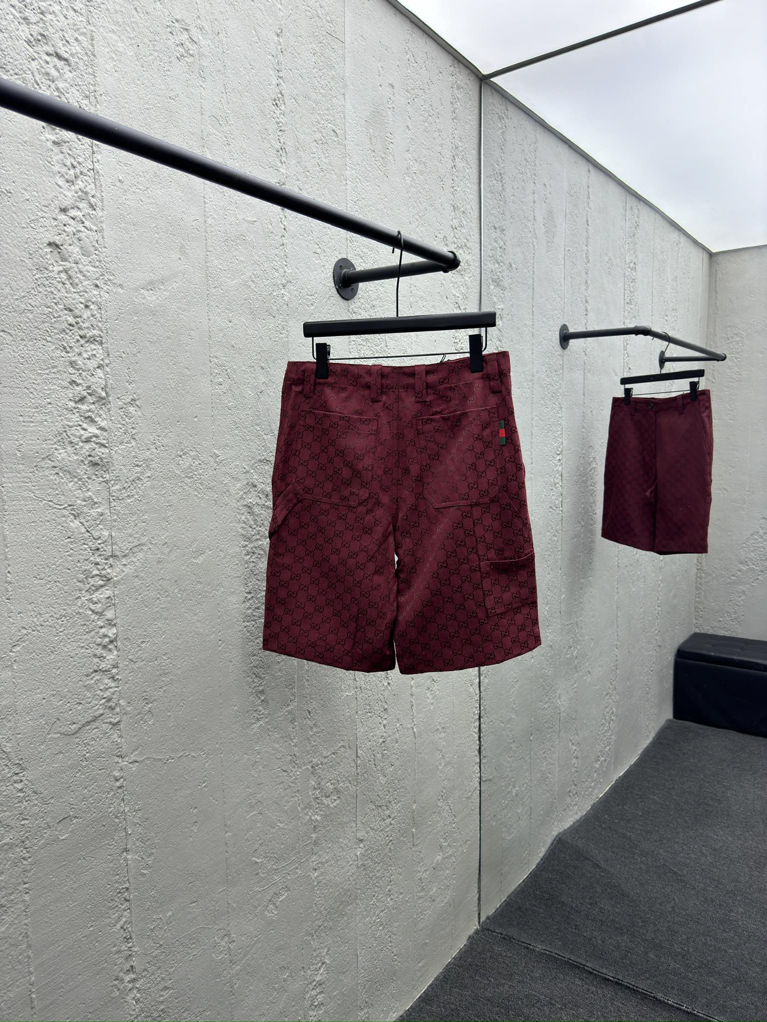 GUCCI 满印老花短裤 2