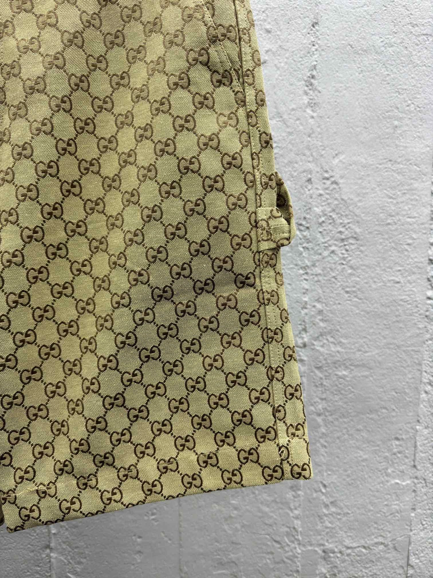 GUCCI 满印老花短裤 7