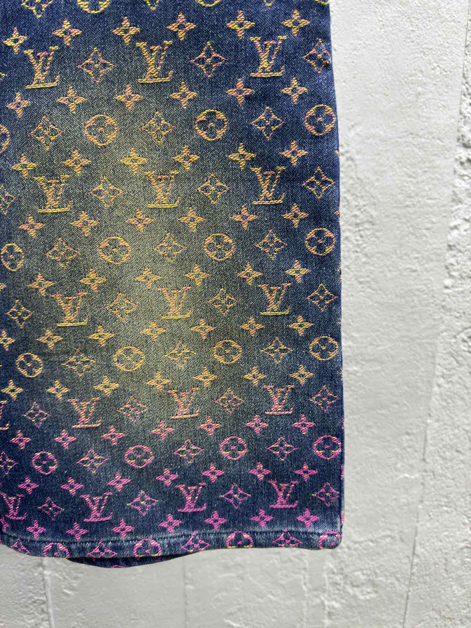 LOUIS VUITTON 彩虹牛仔短裤 7