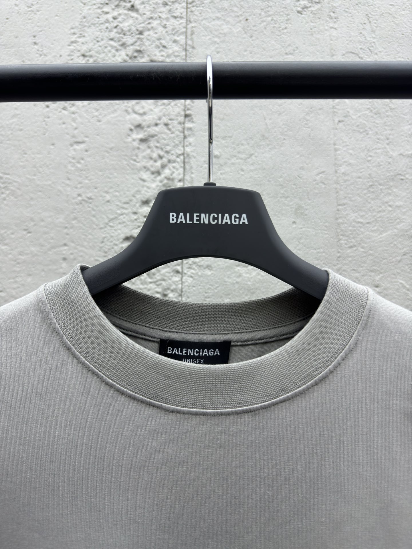 Balenciaga All-Over Logo Print Short-Sleeve T-Shirt - Clothes 3