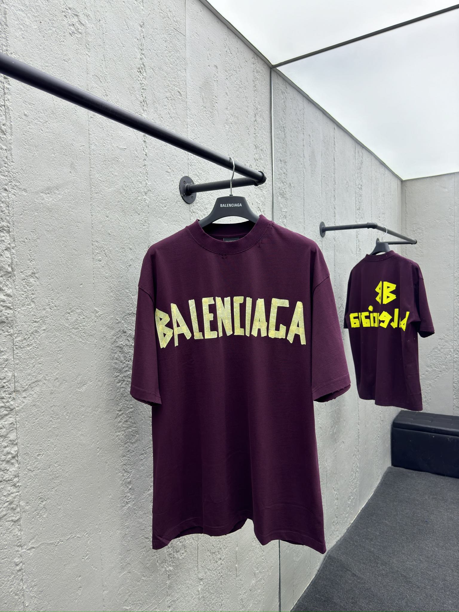 Balenciaga Masking Tape T-Shirt - Clothes