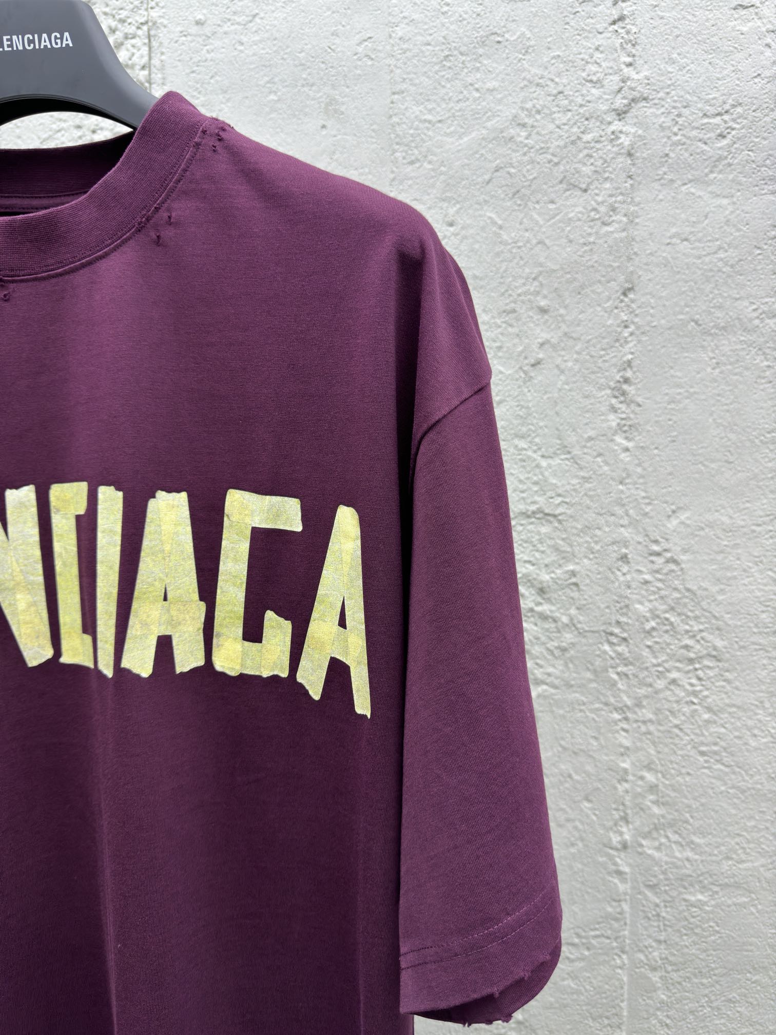 Balenciaga 美纹纸胶带T恤 5