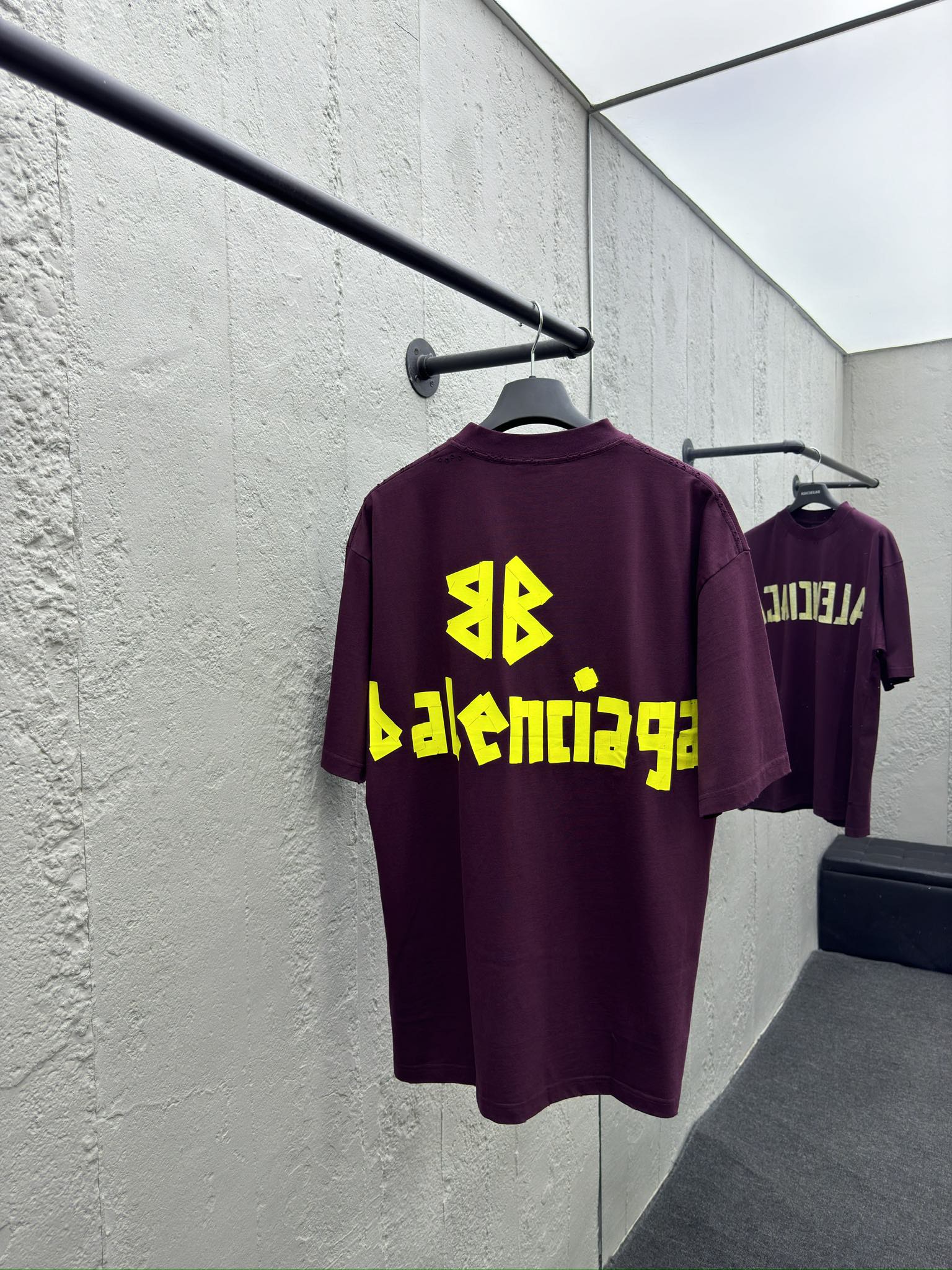 Balenciaga 美纹纸胶带T恤 2