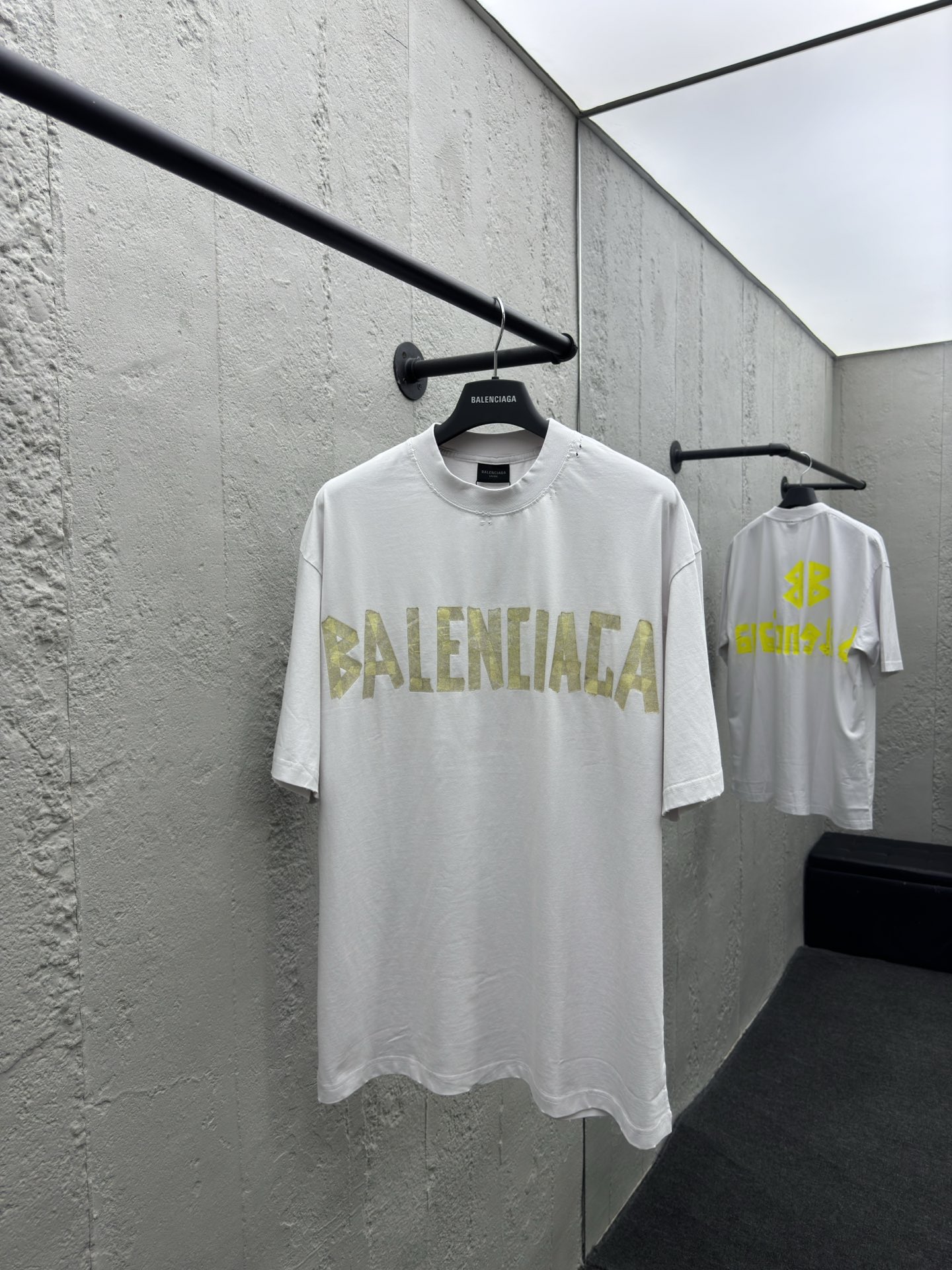 Balenciaga Masking Tape T-Shirt - Clothes