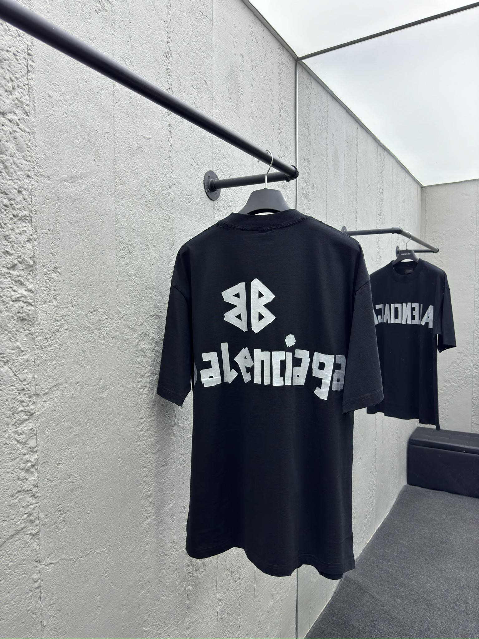 Balenciaga Masking Tape T-Shirt - Clothes 2