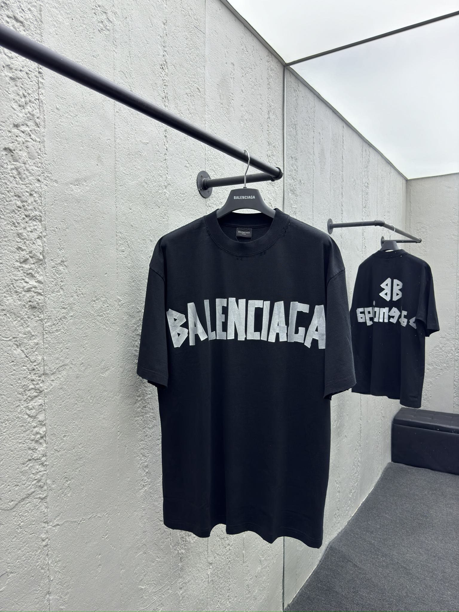 Balenciaga Masking Tape T-Shirt - Clothes