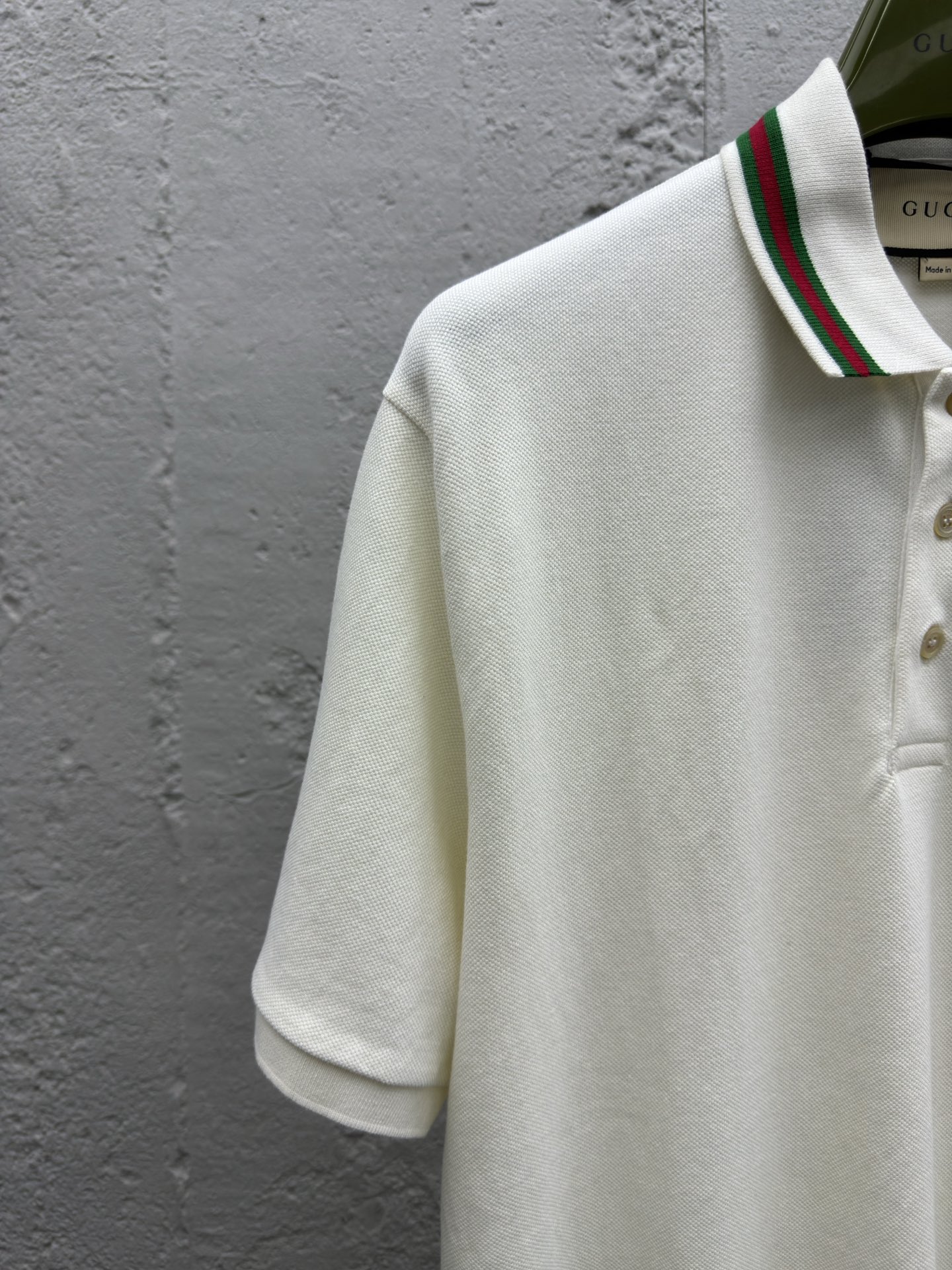 GUCCI GG绣花字母Polo衫 4