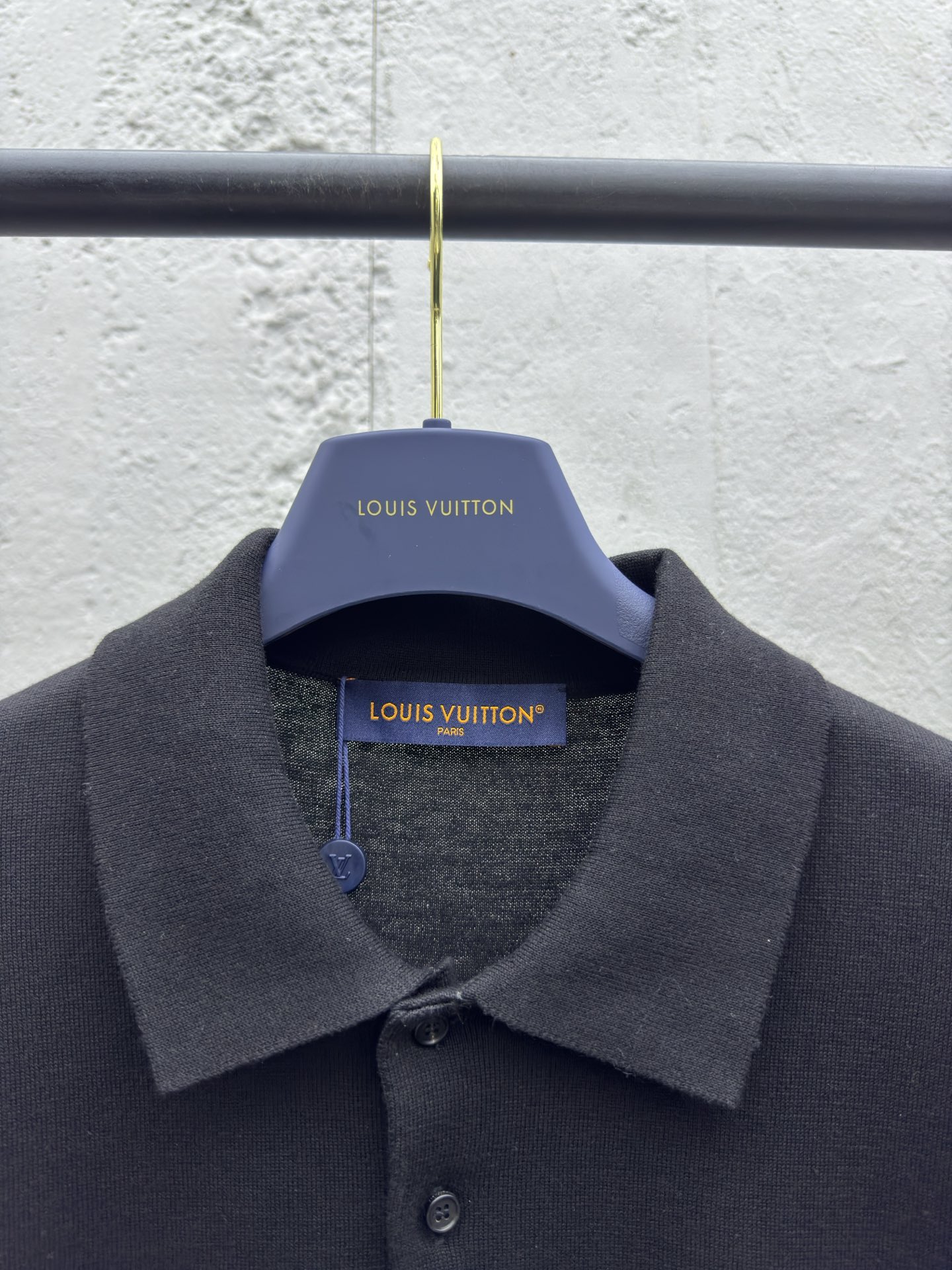 LOUIS VUITTON 压花毛织POLO衫 3