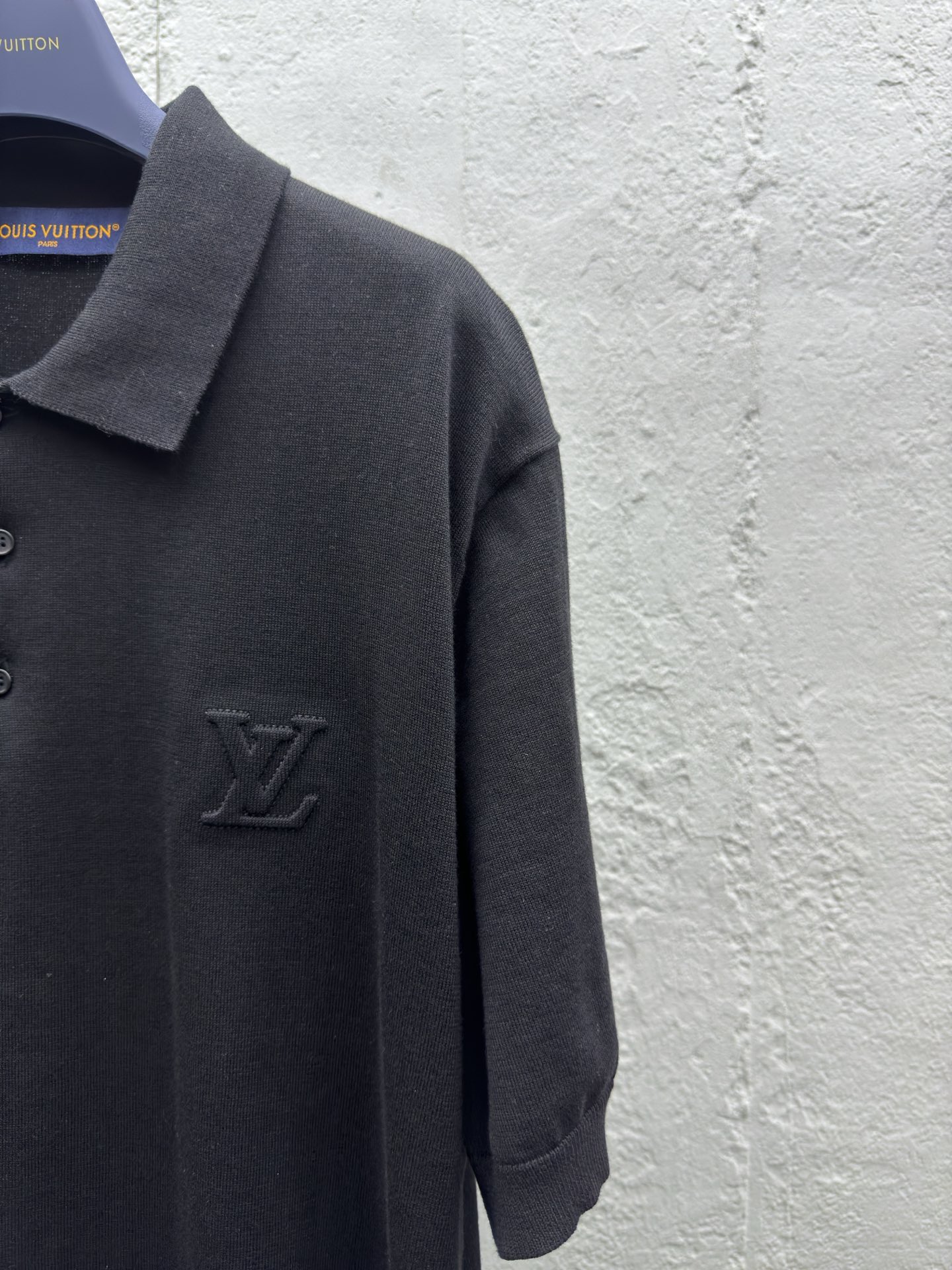LOUIS VUITTON 压花毛织POLO衫 5
