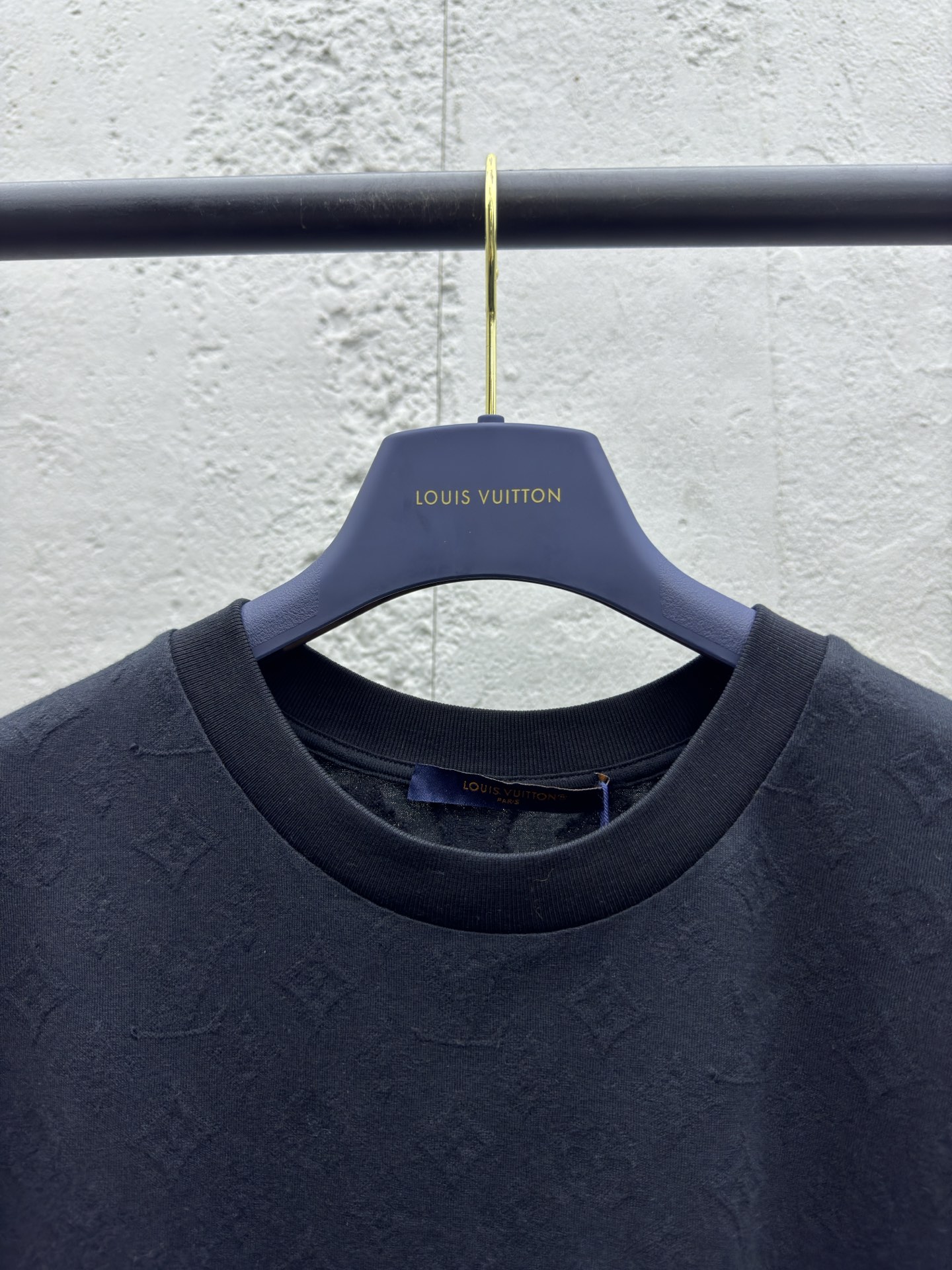 LOUIS VUITTON 提花剪毛短袖T恤 3