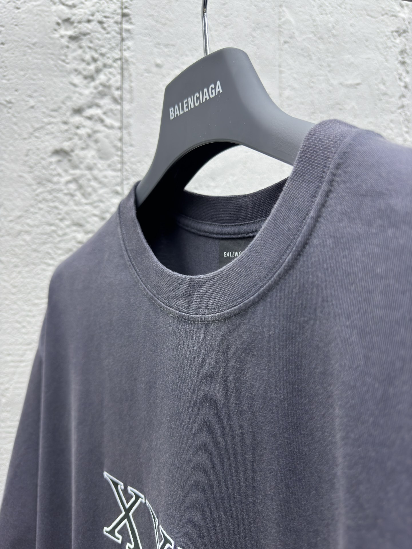Balenciaga 绣花字母XXXL短袖 8