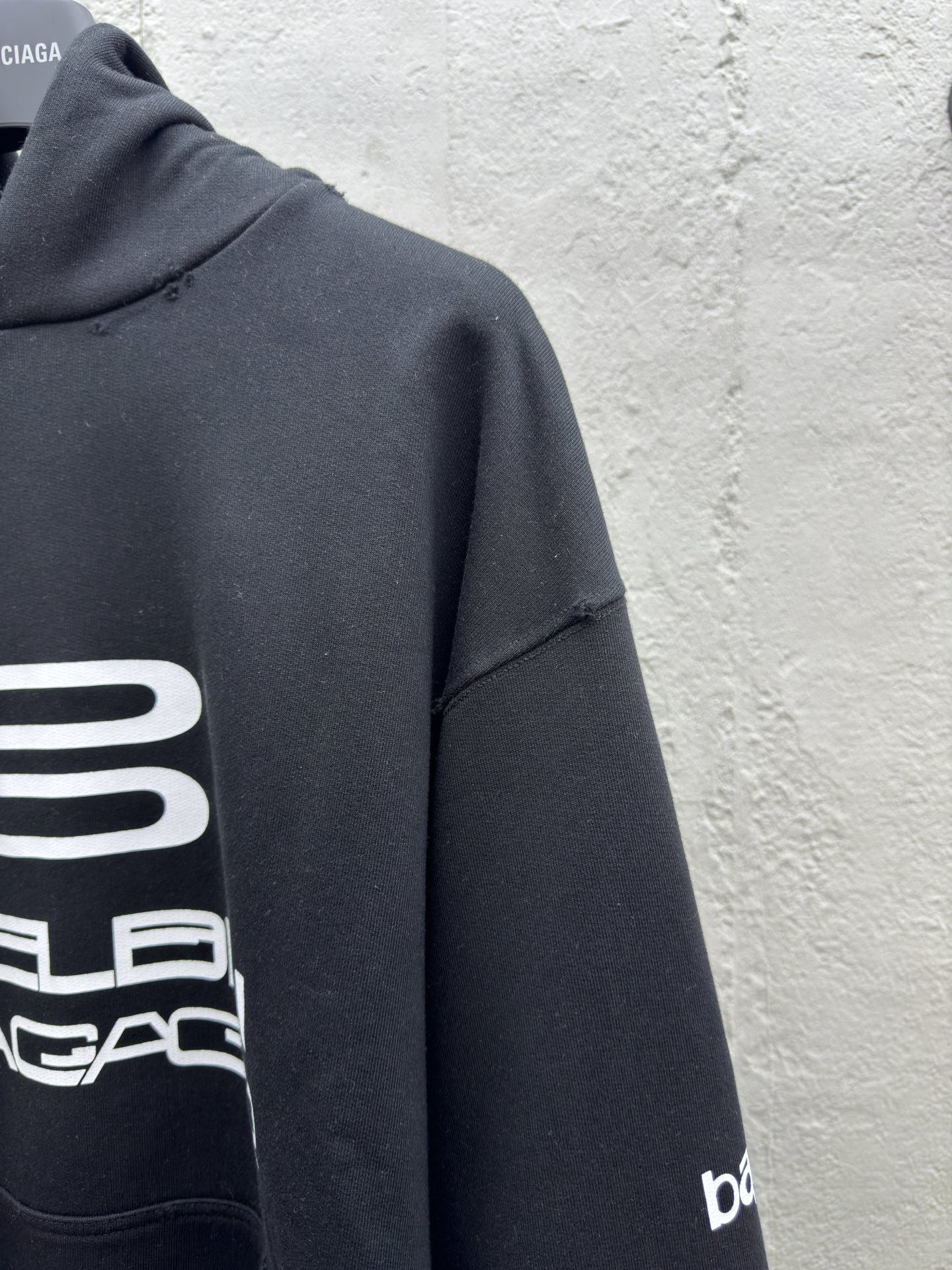 Balenciaga AI字母印花帽衫 5