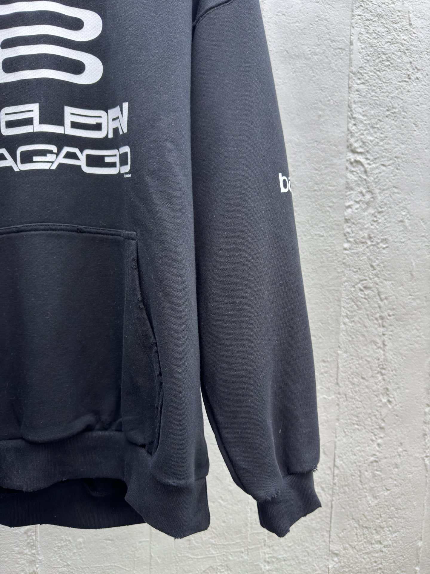 Balenciaga AI字母印花帽衫 7