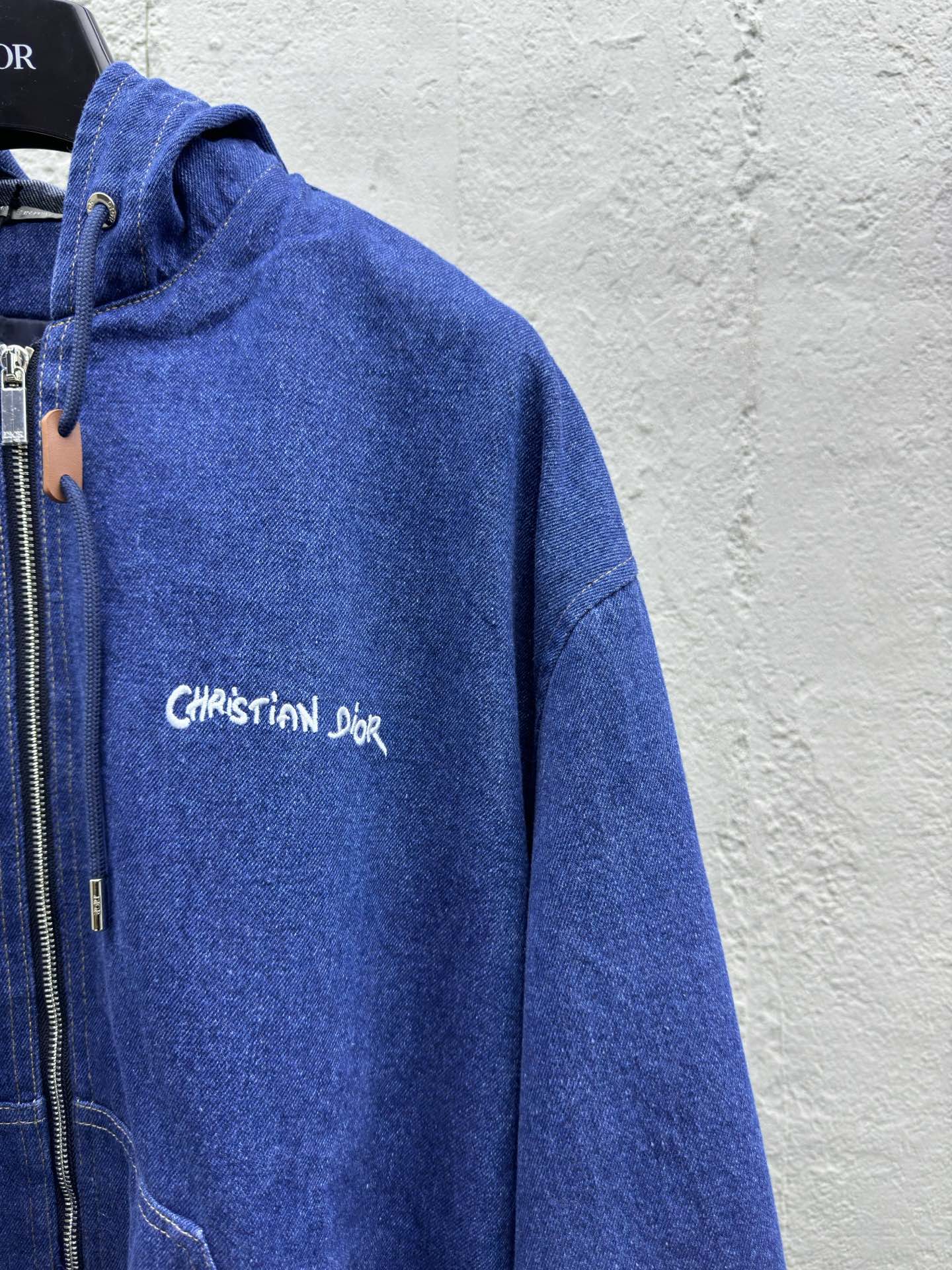 DIOR 签名刺绣字母夹克外套 5