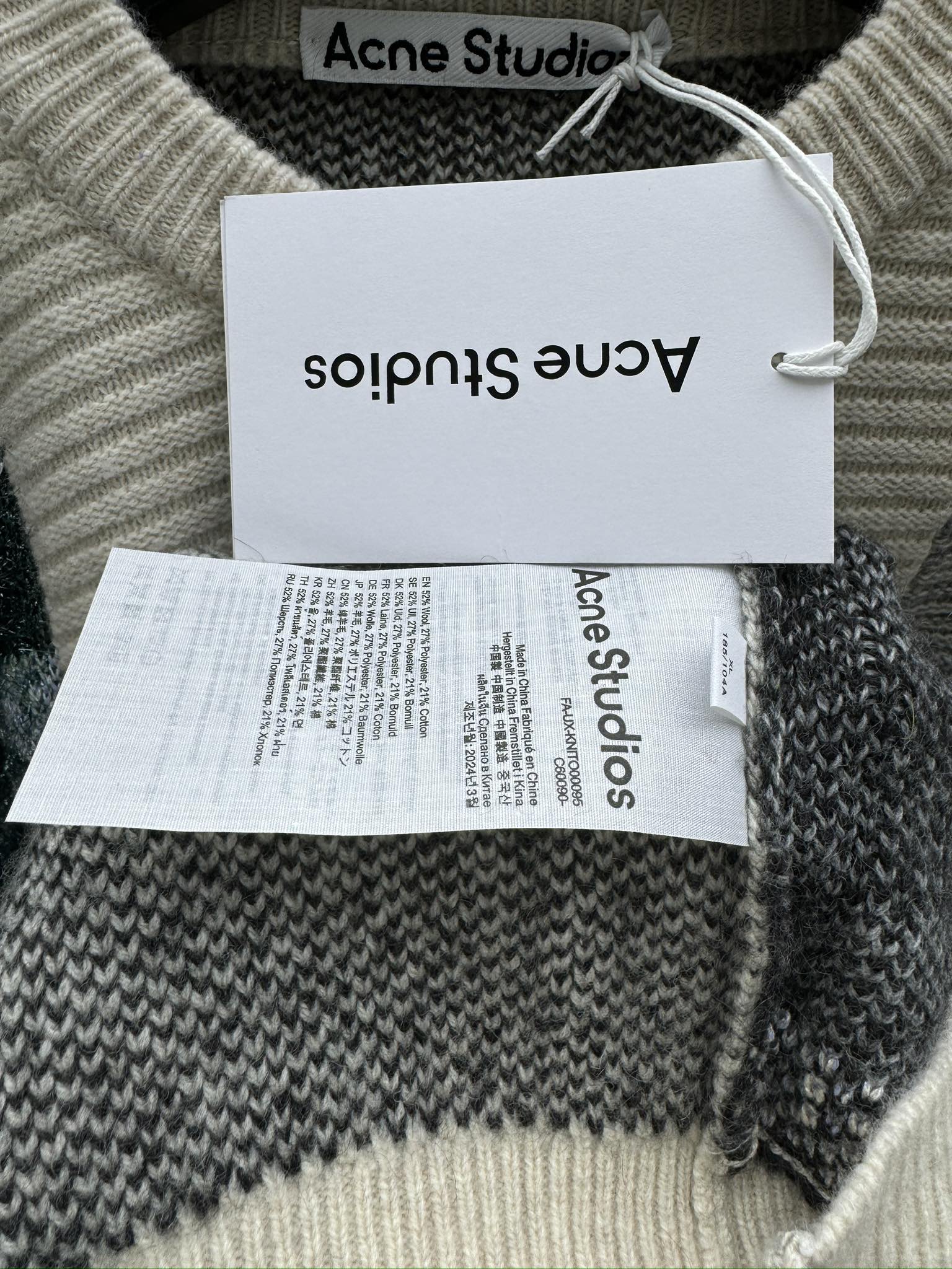 Acne Studios 组合拼图毛衣 9