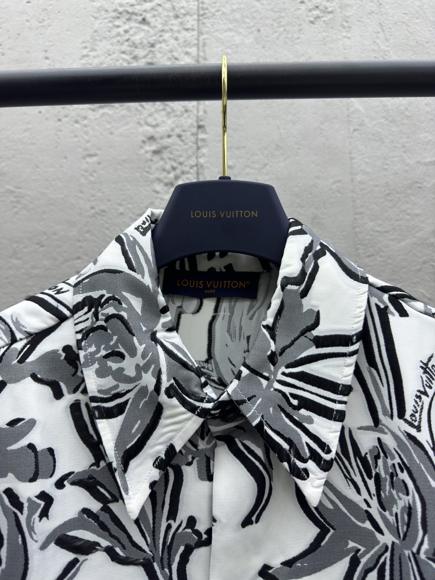 LOUIS VUITTON 花卉人丝剪花衬衫 3
