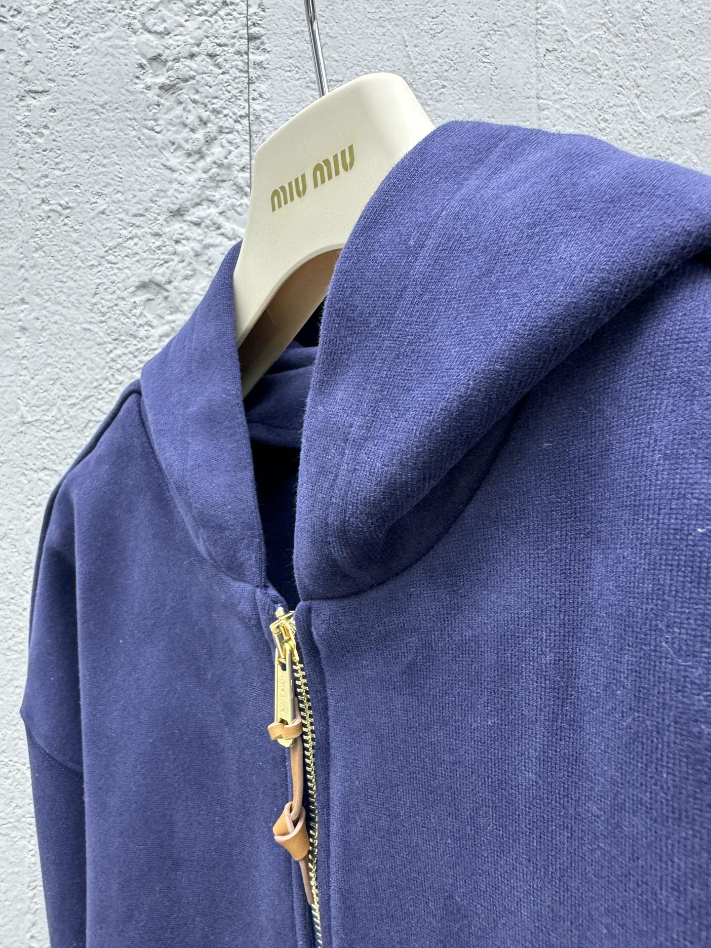 MIUMIU徽标连帽外套 8