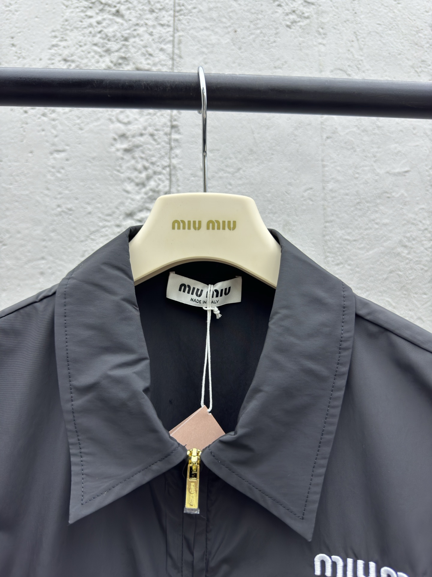 MIUMIU刺绣徽标夹克 3