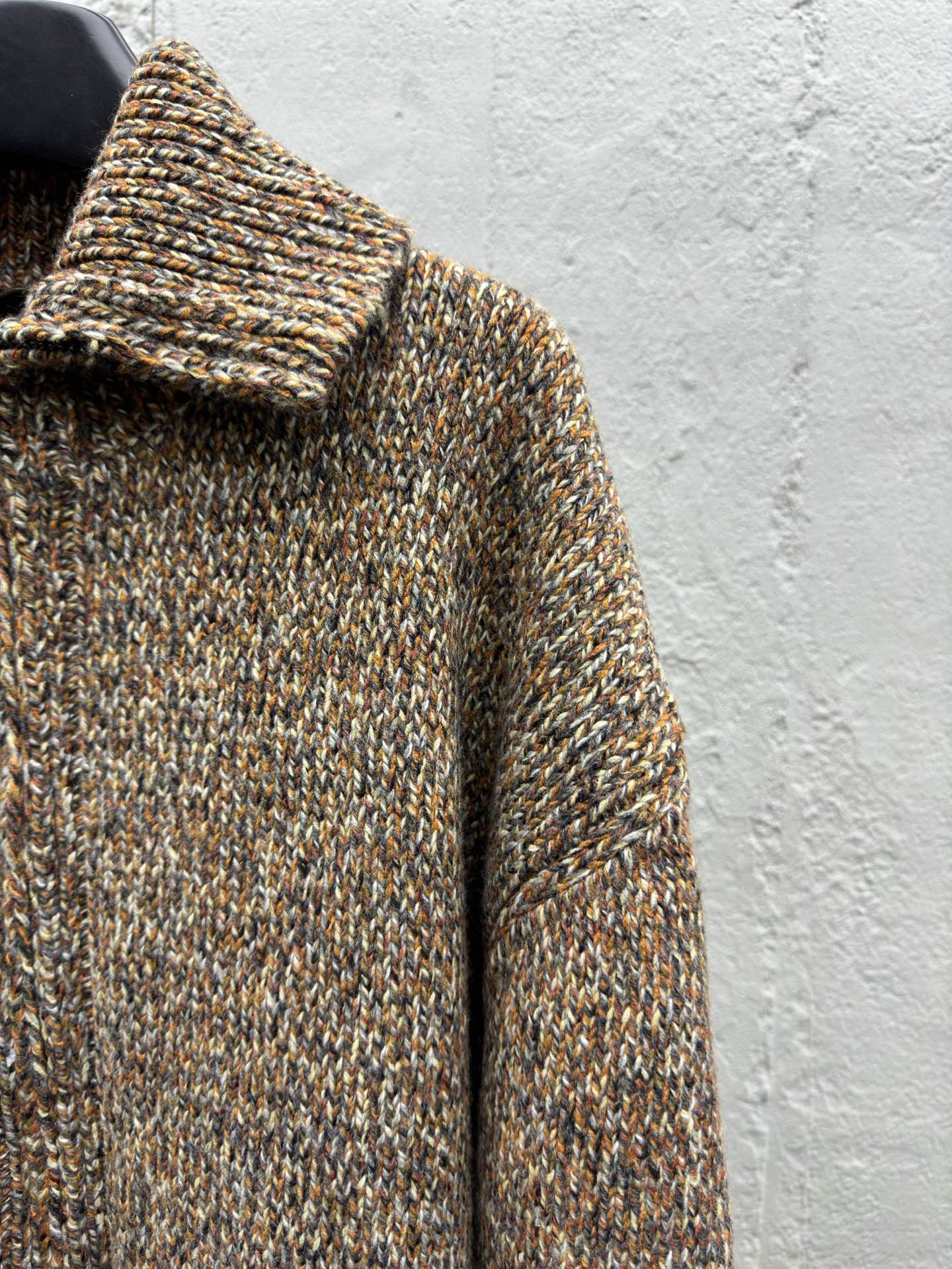 Loro Piana 多色针织翻领外套 5