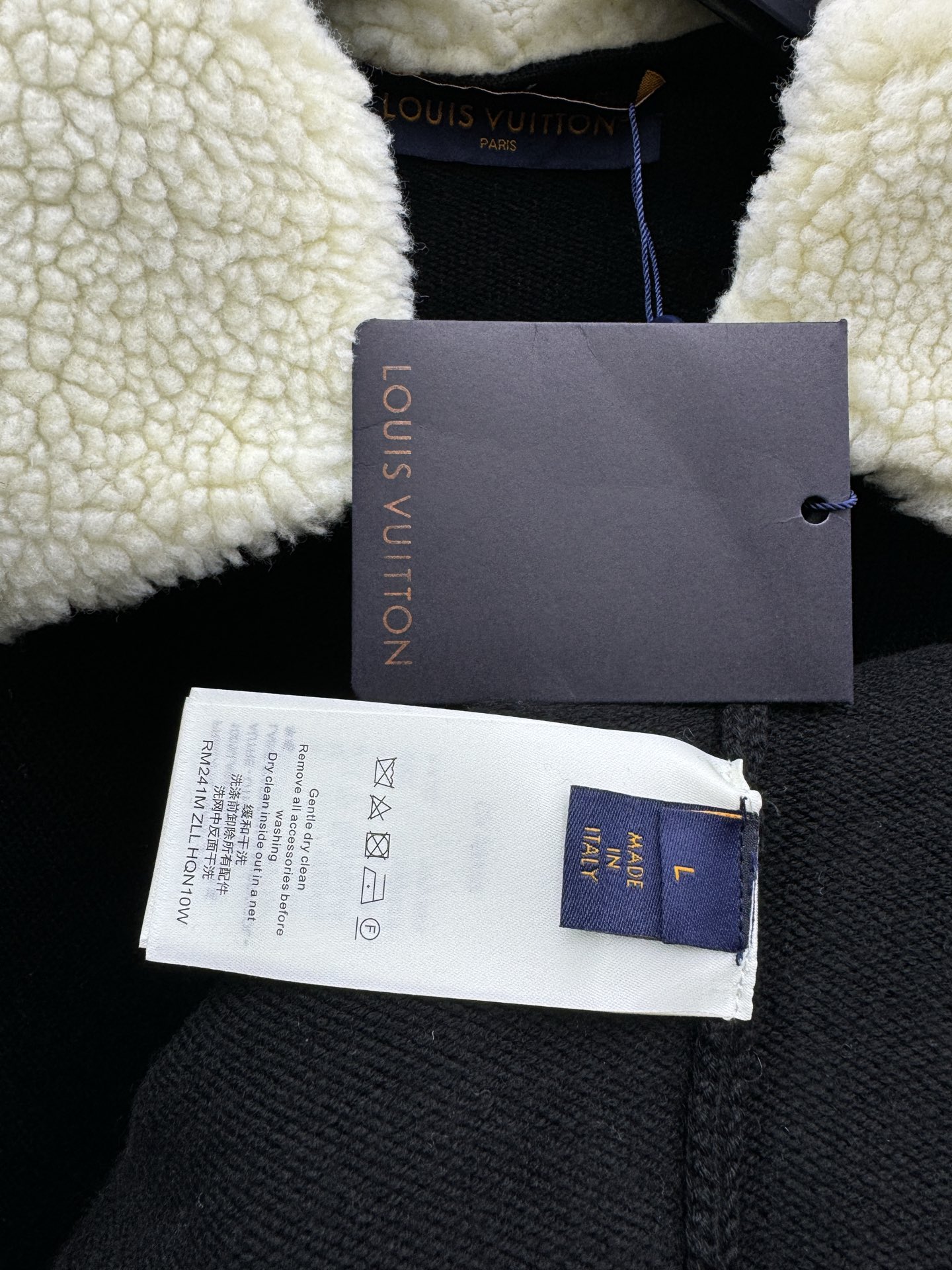 LOUIS VUITTON 毛领毛织拉链外套 9