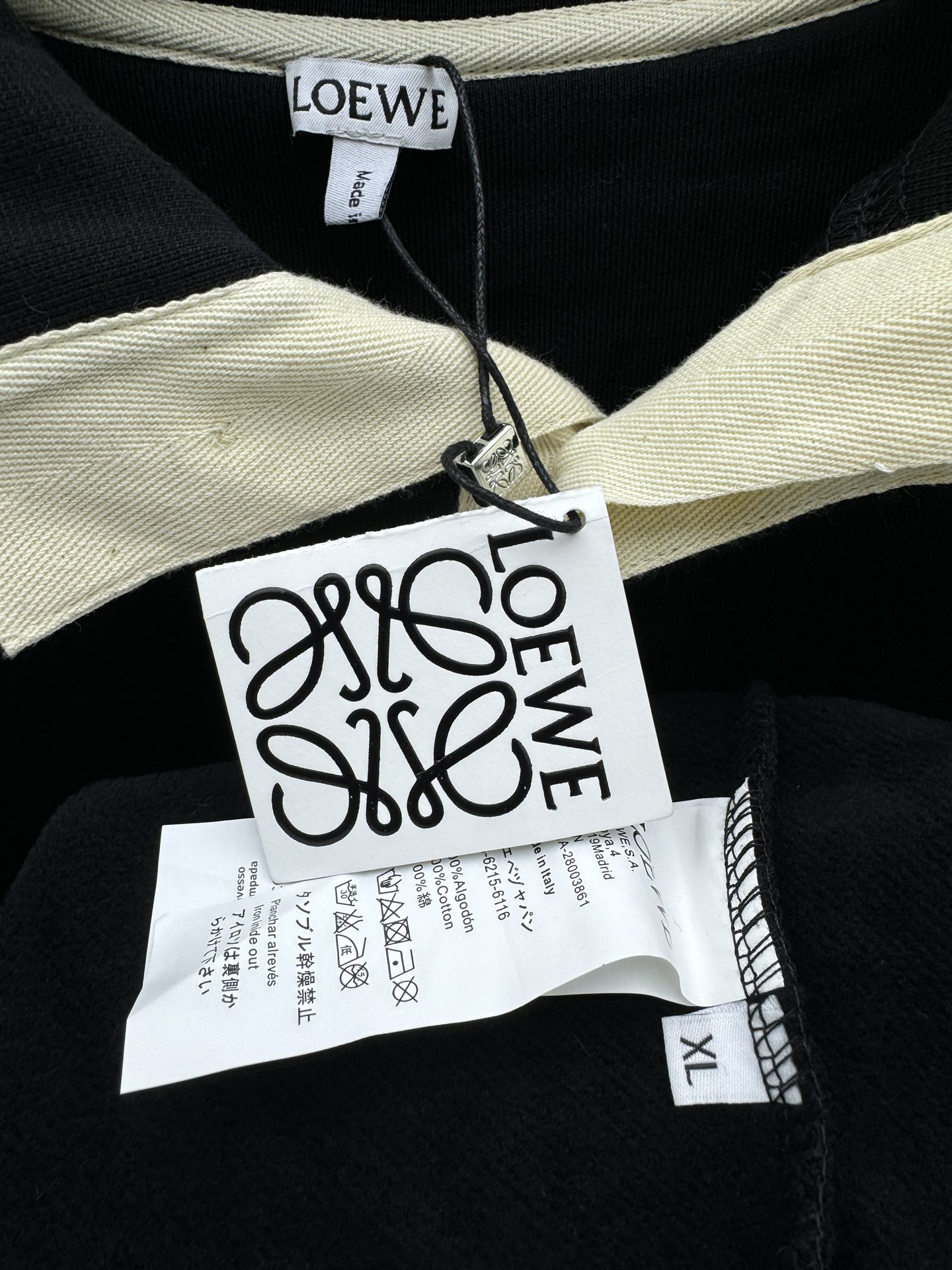 LOEWE 织带刺绣POLO卫衣 9