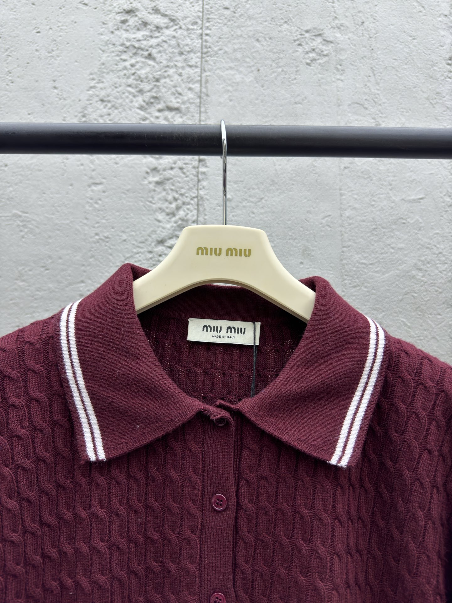 MIUMIU徽标刺绣POLO衫 3