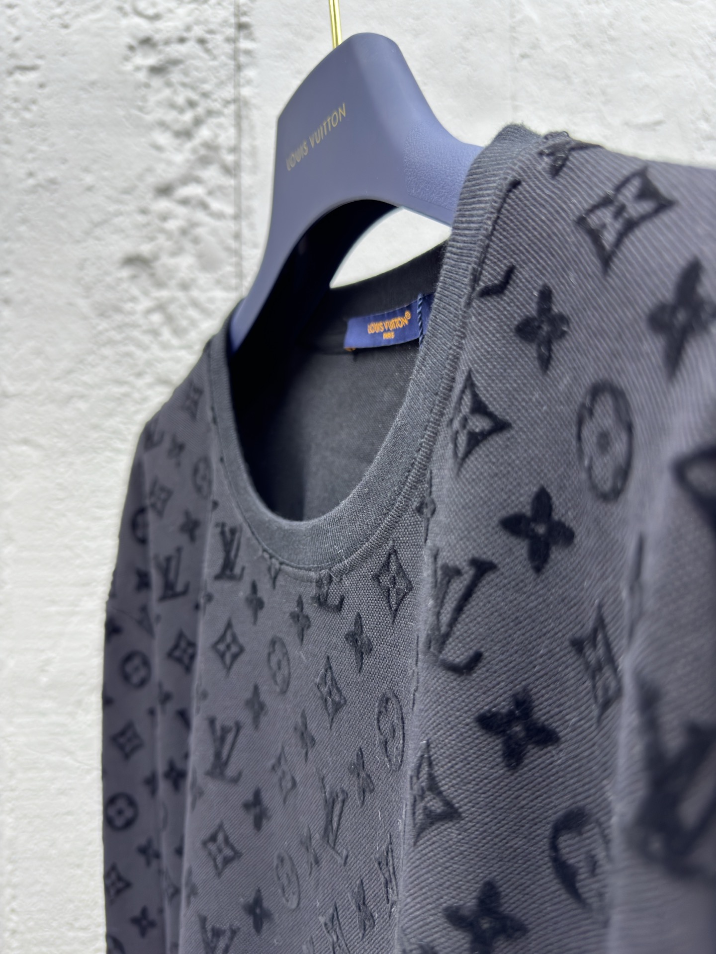 LOUIS VUITTON 老花满印植绒卫衣 8