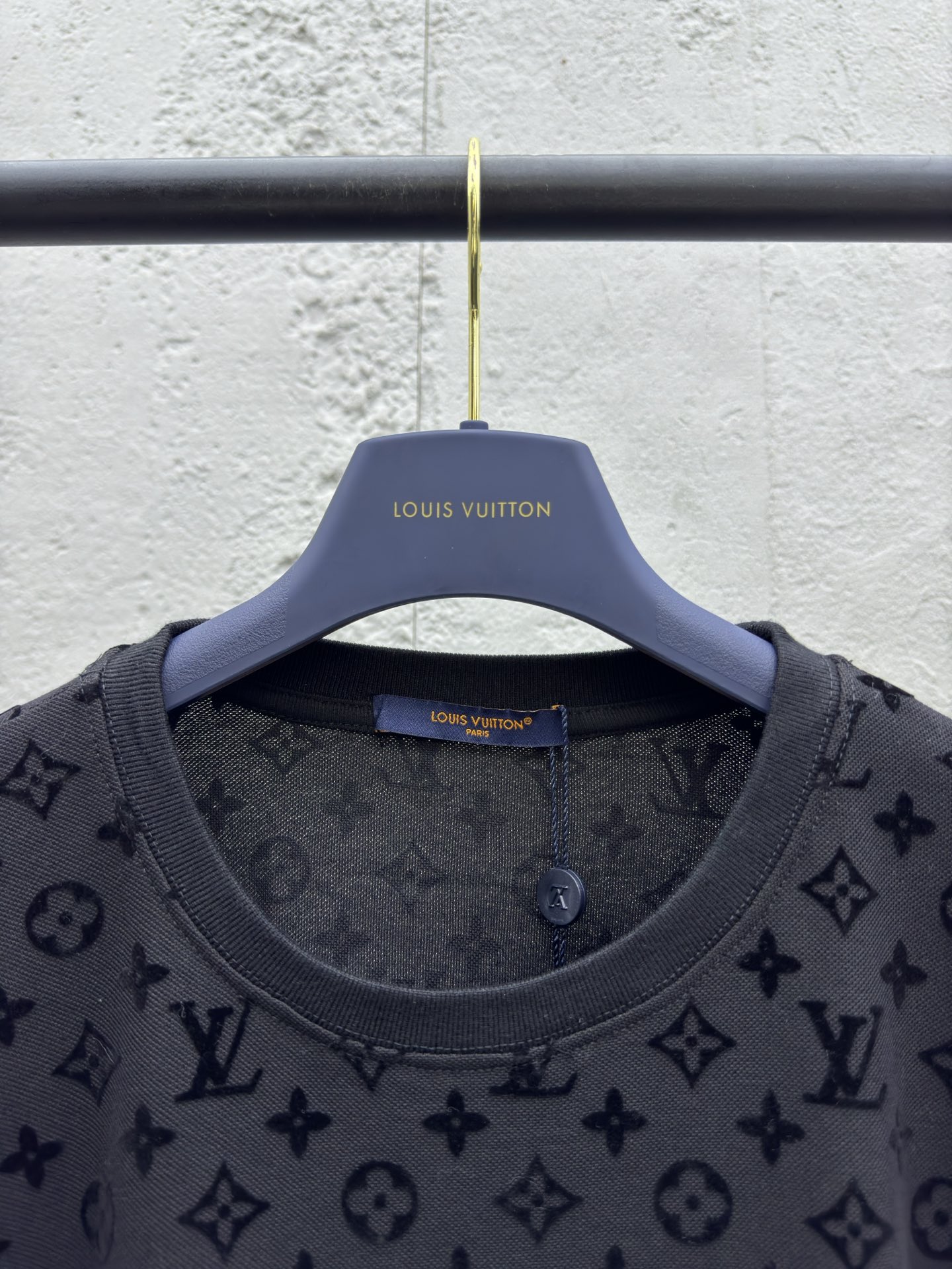 LOUIS VUITTON 老花满印植绒卫衣 3
