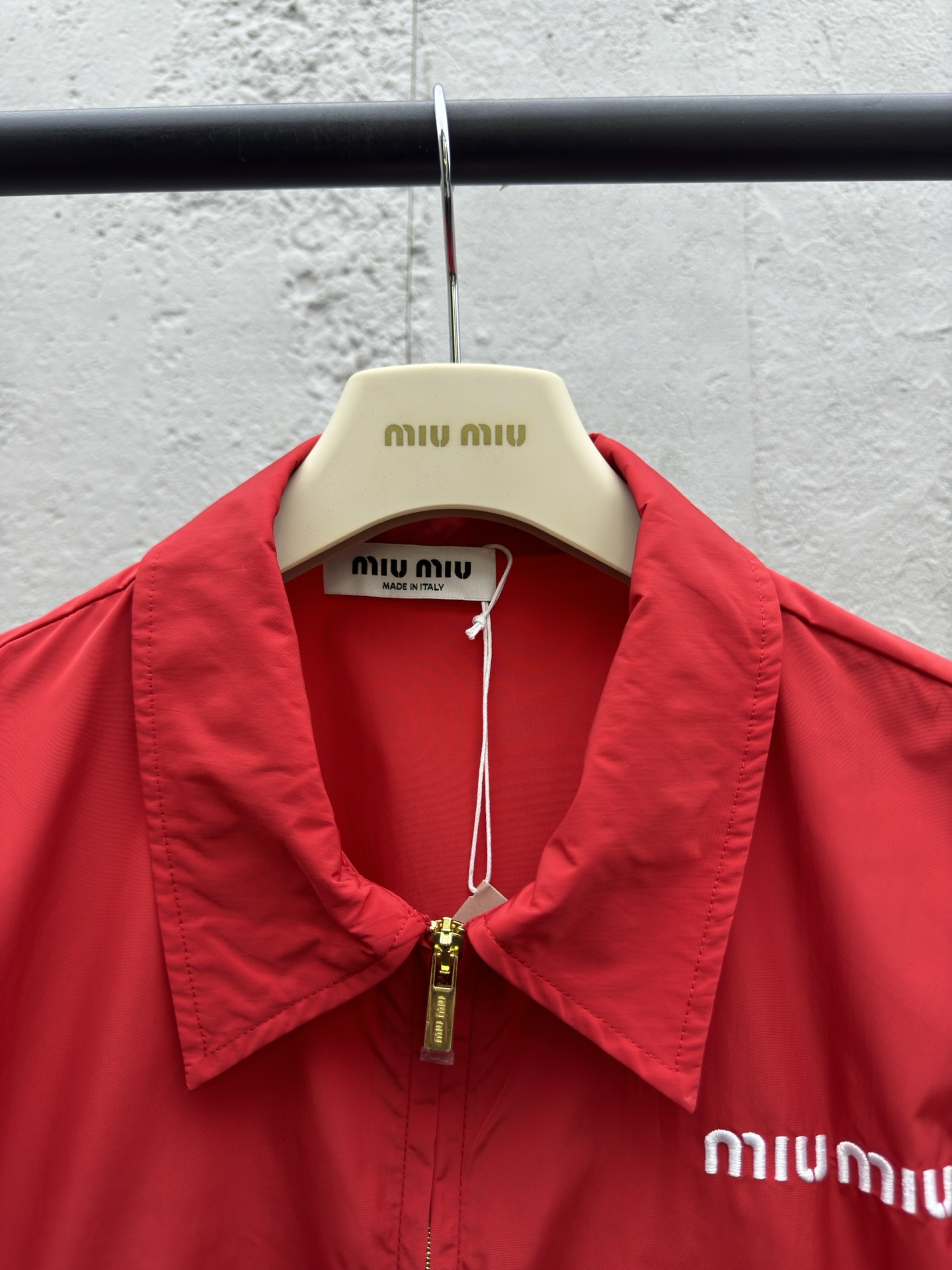 MIUMIU刺绣徽标夹克 3