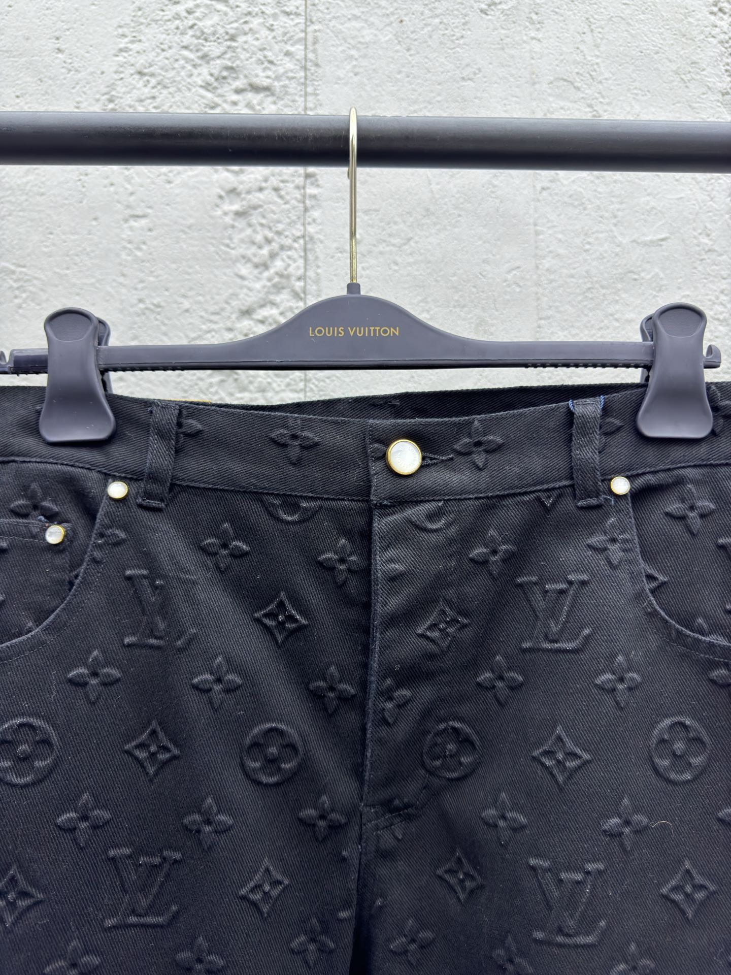 LOUIS VUITTON 满压花牛仔长裤 3