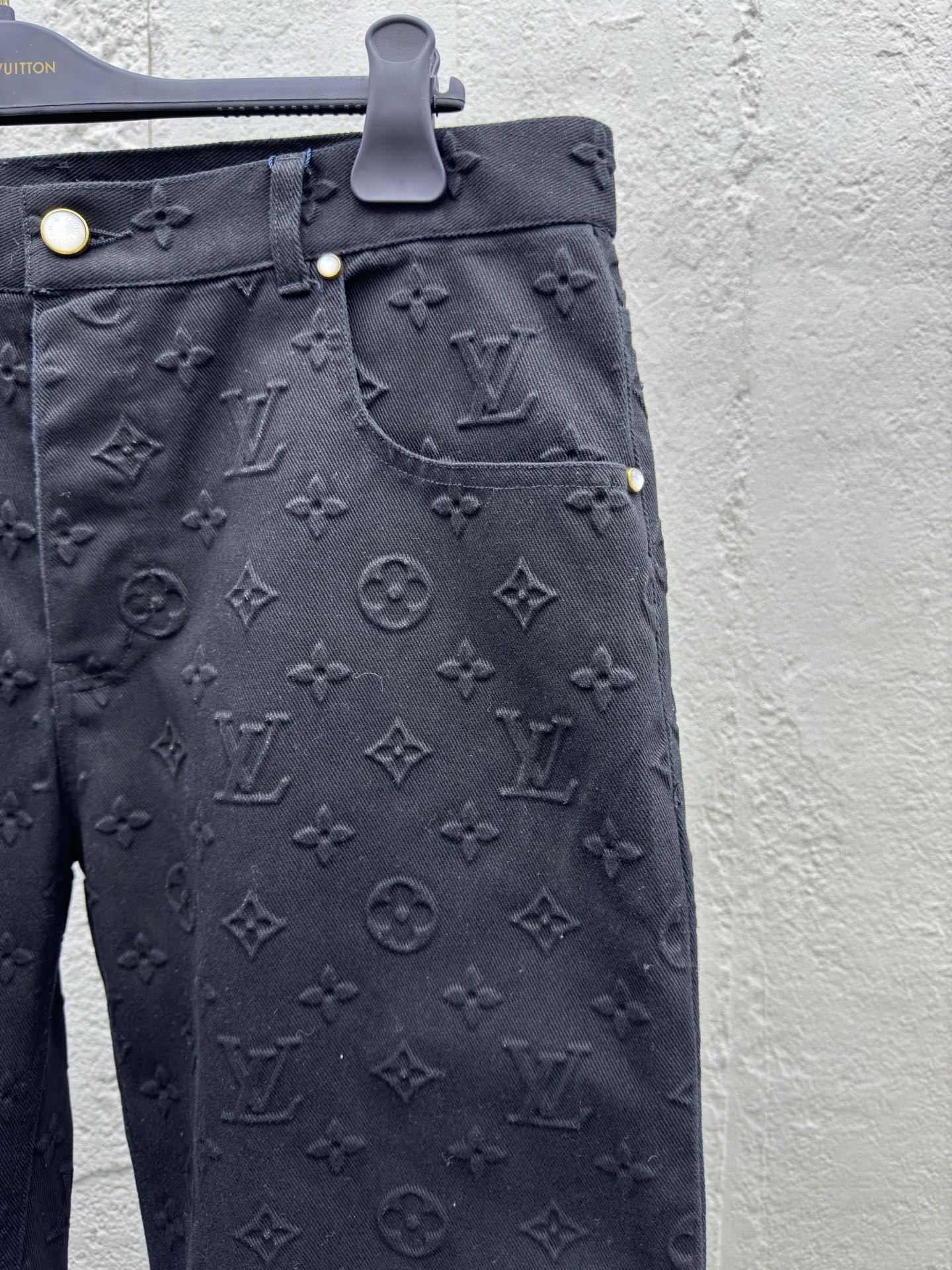 LOUIS VUITTON 满压花牛仔长裤 5