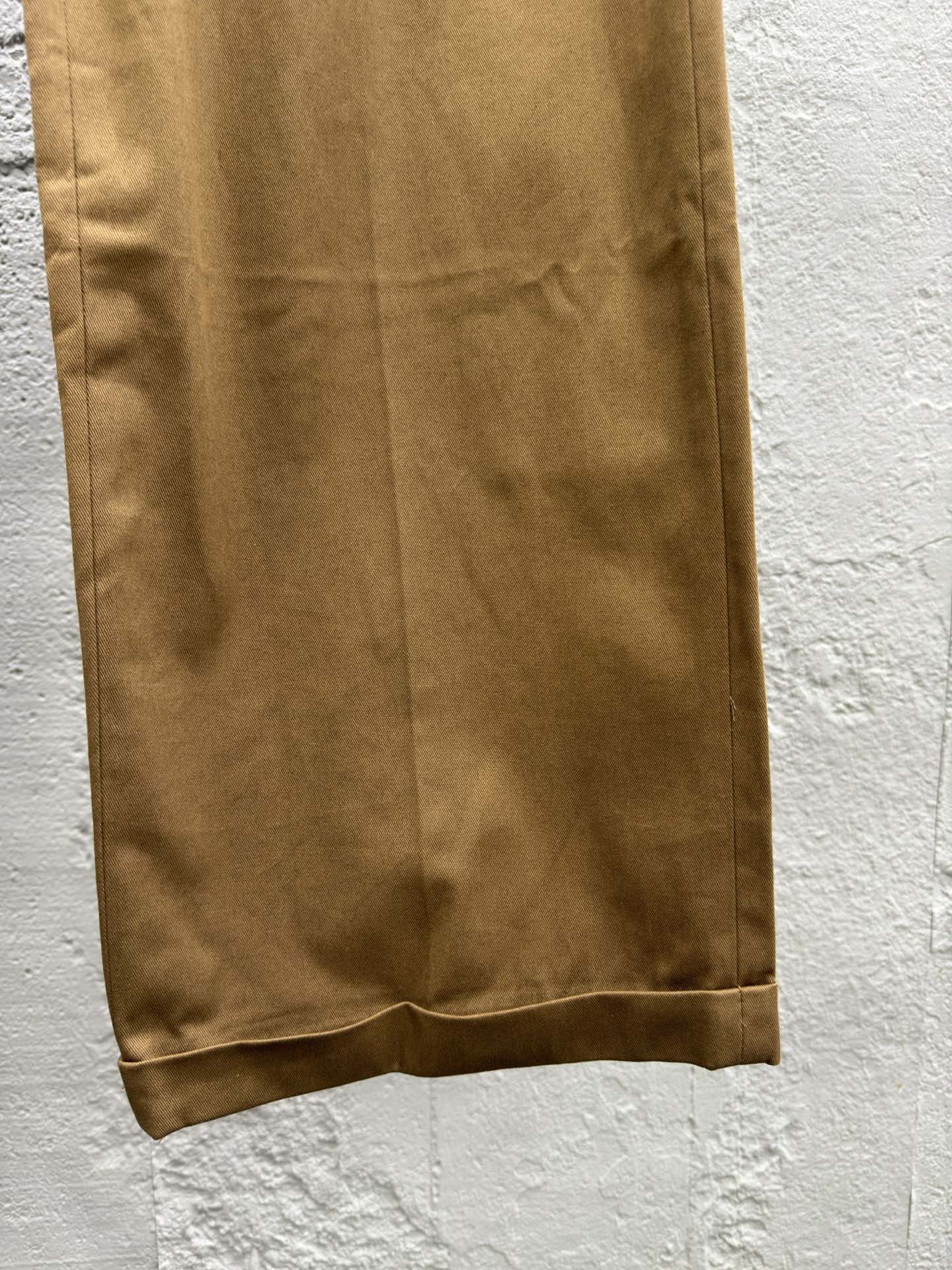 LOUIS VUITTON 手工缝线皮章长裤 7
