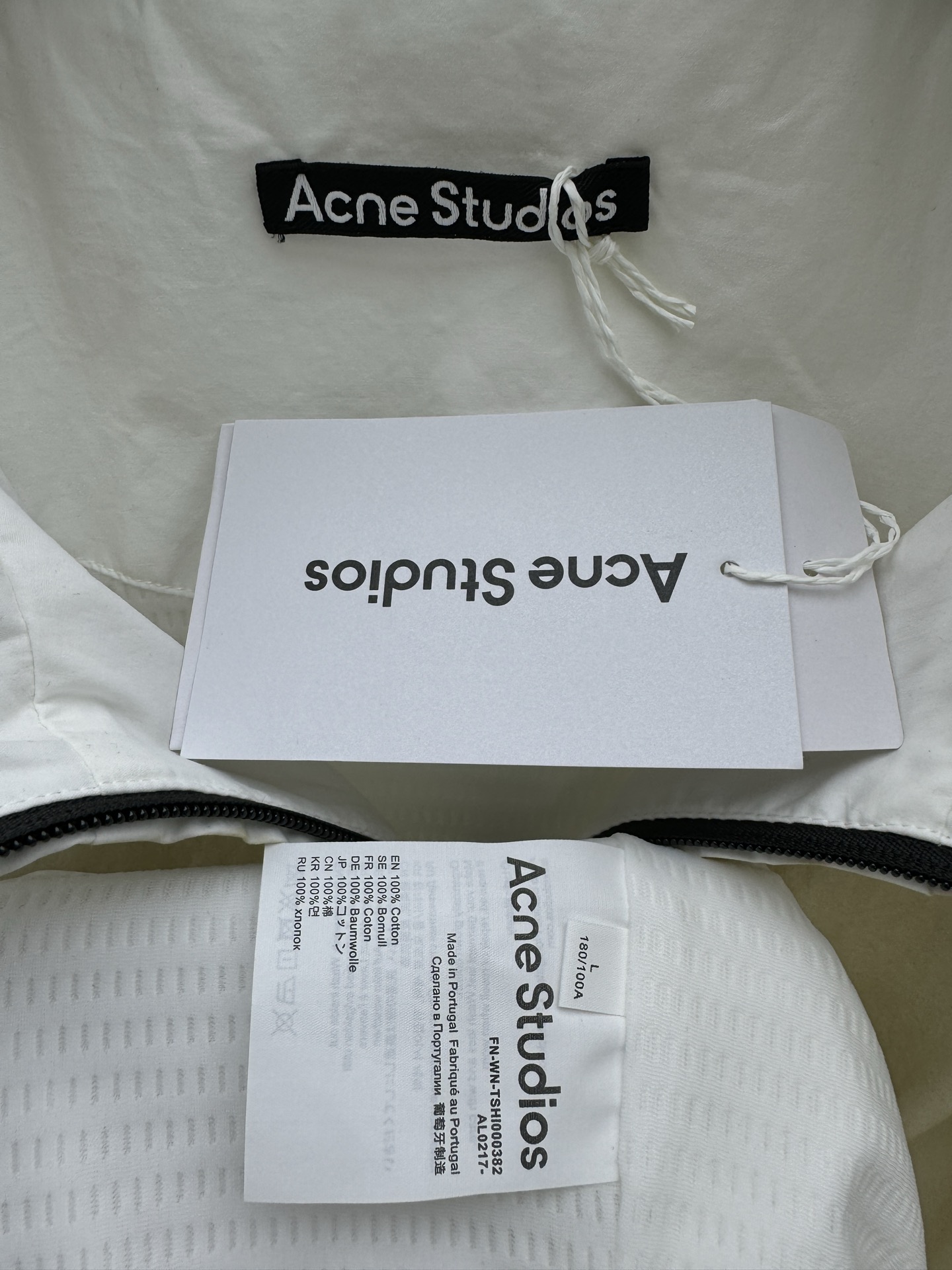 Acne Studios 水洗做旧背后字母夹克外套 9