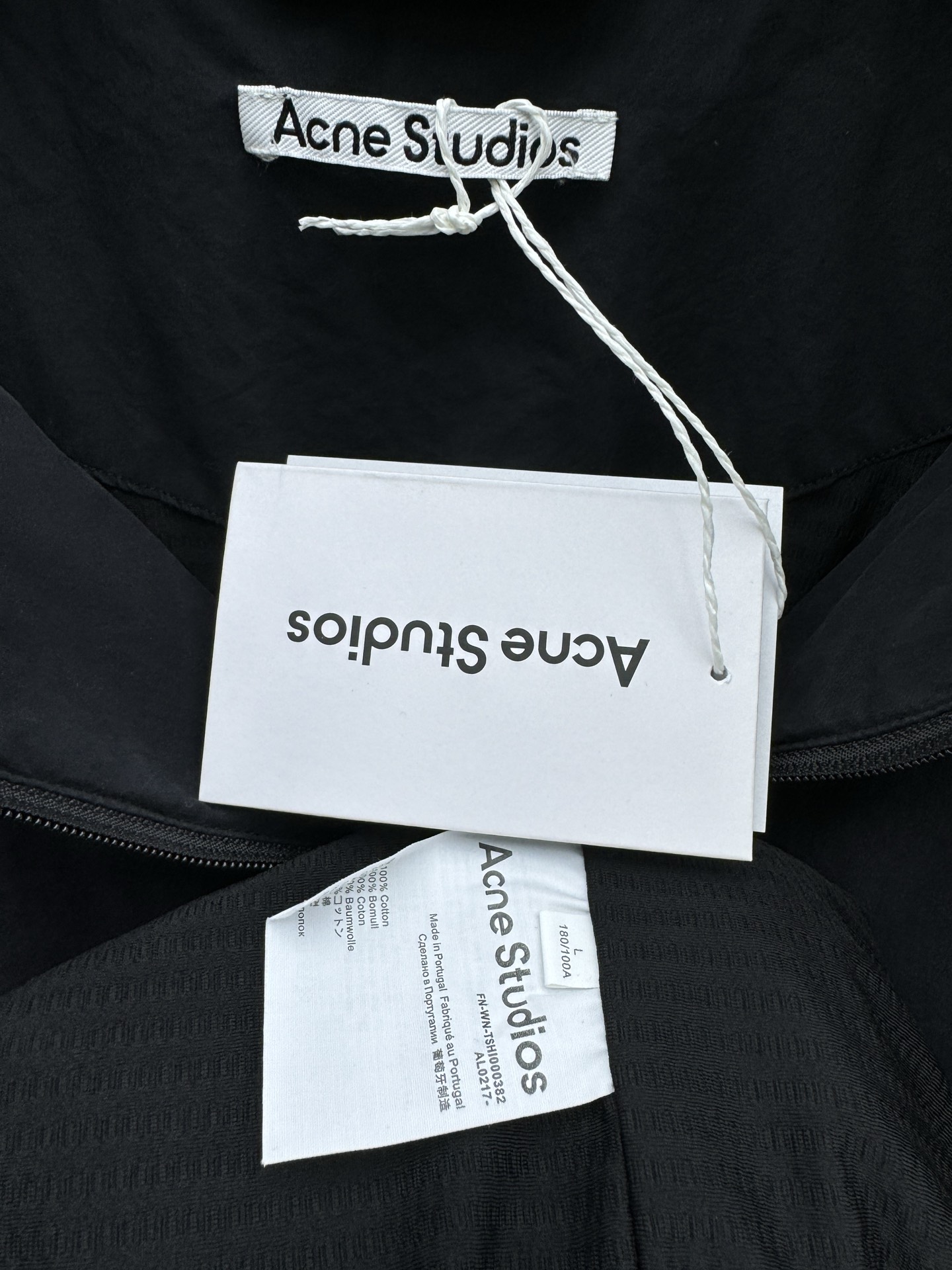 Acne Studios 水洗做旧背后字母夹克外套 9