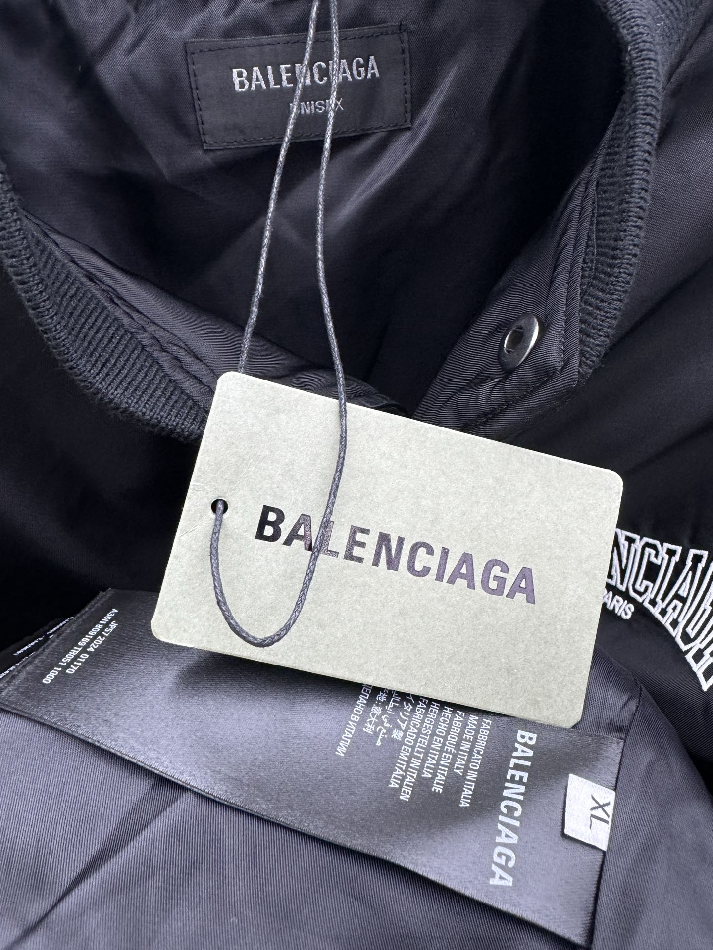 Balenciaga 拳击校队Bomber刺绣棒球服夹克棉服外套 9