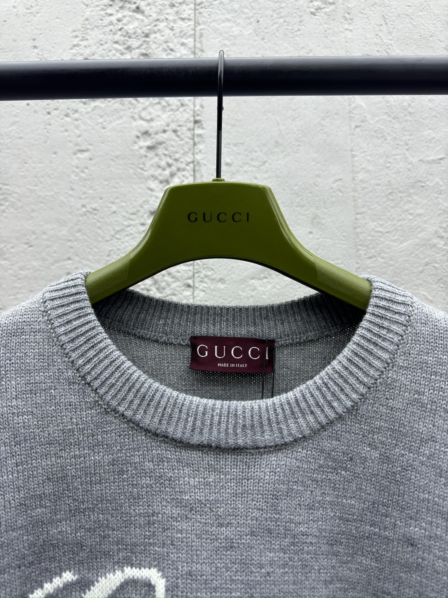 GUCCI 针织logo字母毛衣 3
