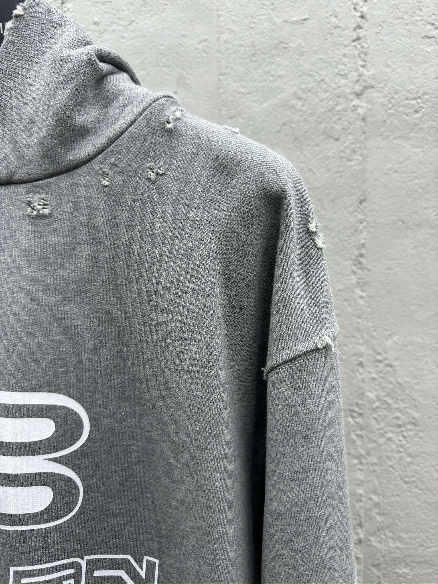Balenciaga AI Letter Print Hoodie - Bag 5