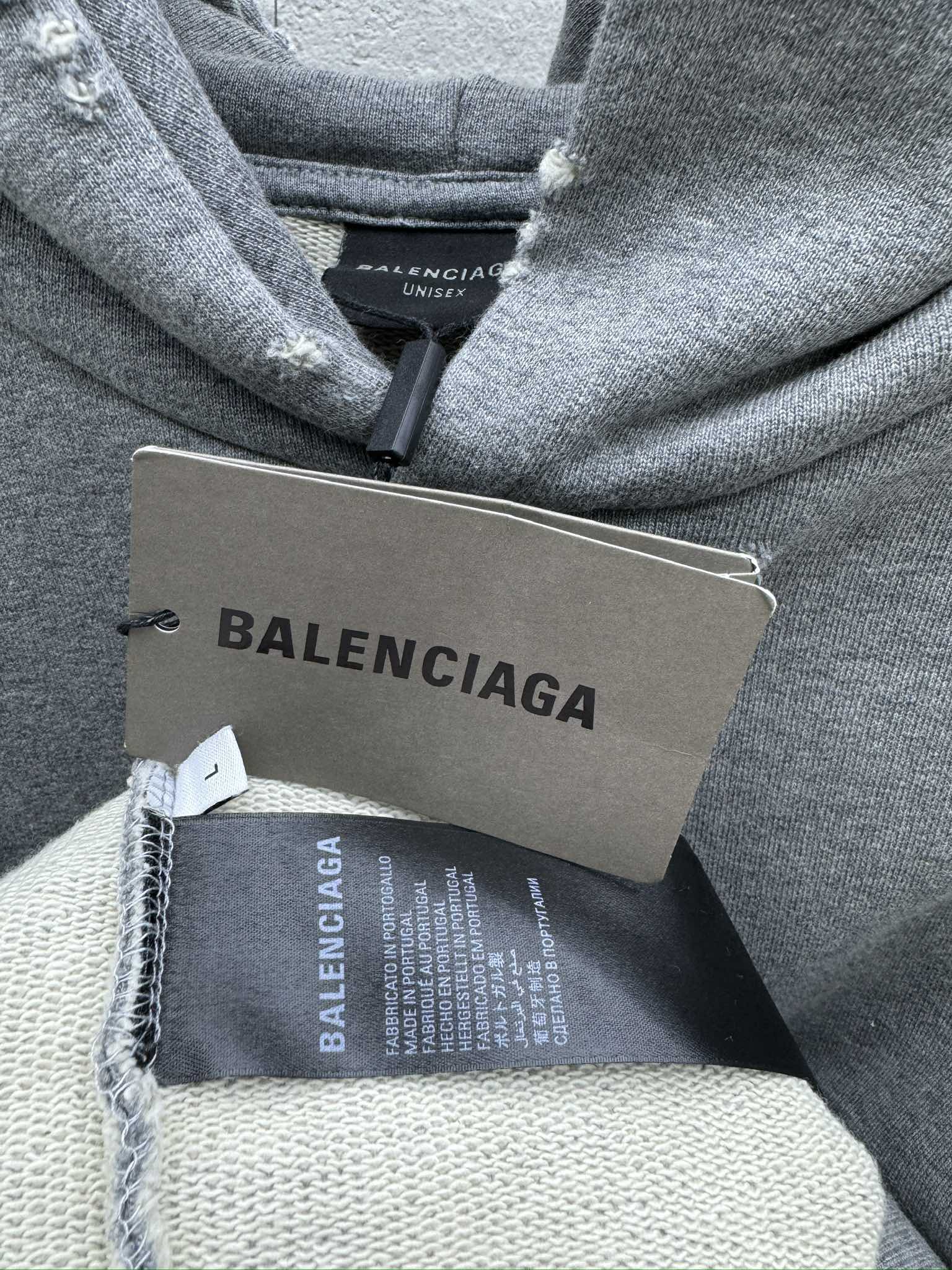 Balenciaga AI Letter Print Hoodie - Bag 9