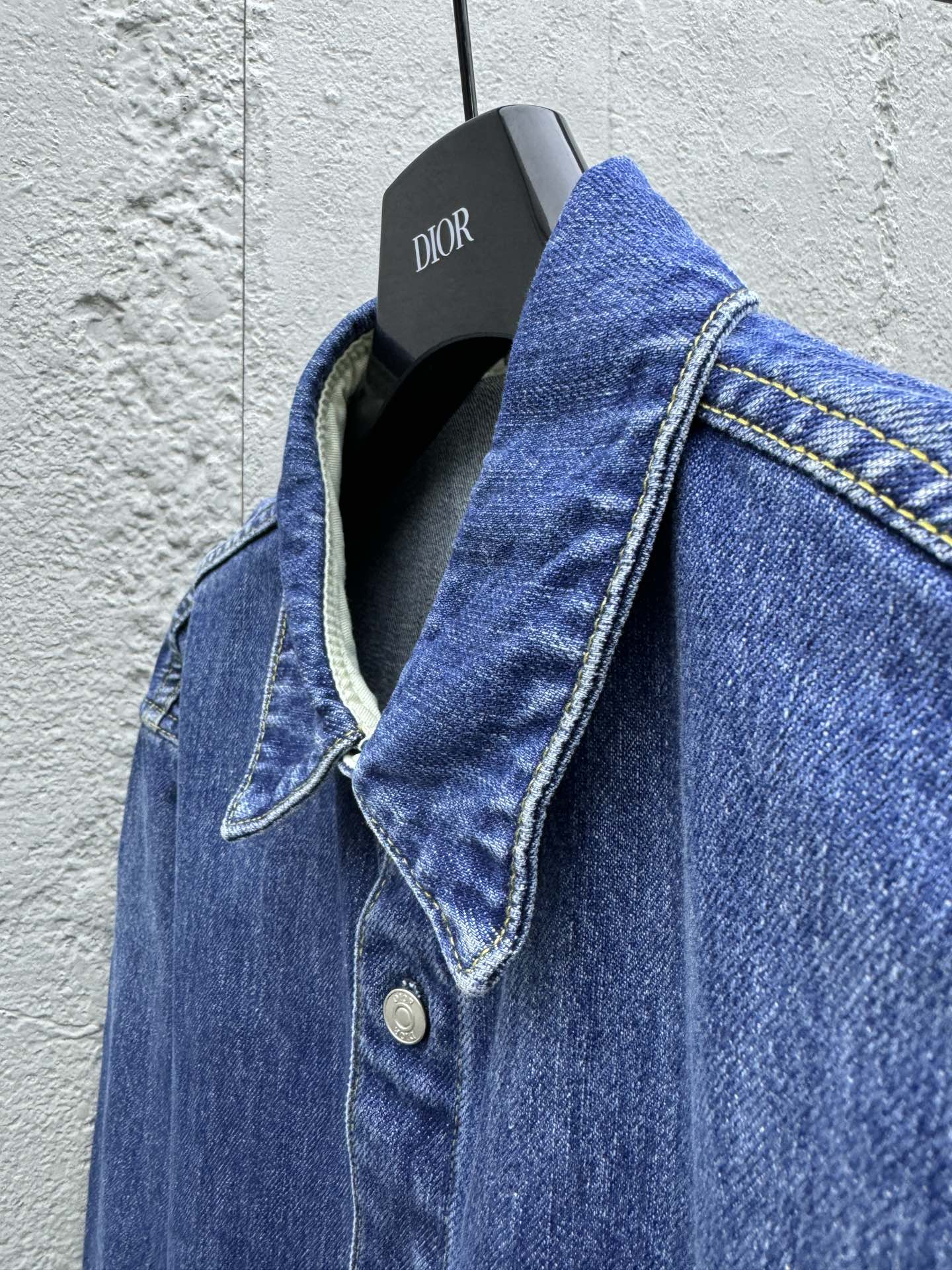 DIOR 徽标刺绣牛仔外套 8
